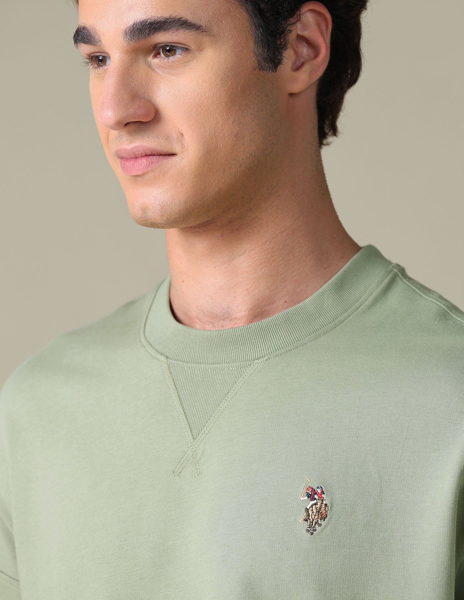 Solid Relaxed Fit T-Shirt - Image 7