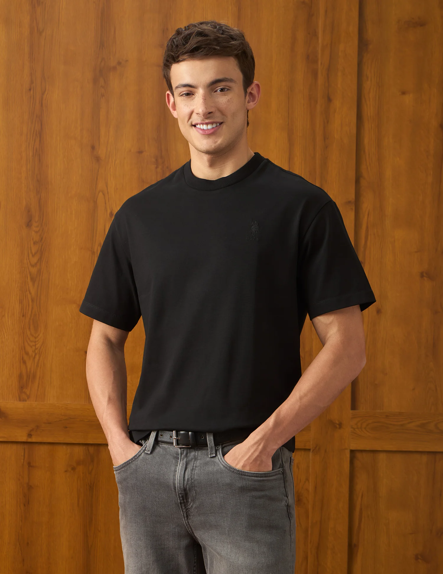Solid Relaxed Fit T-Shirt