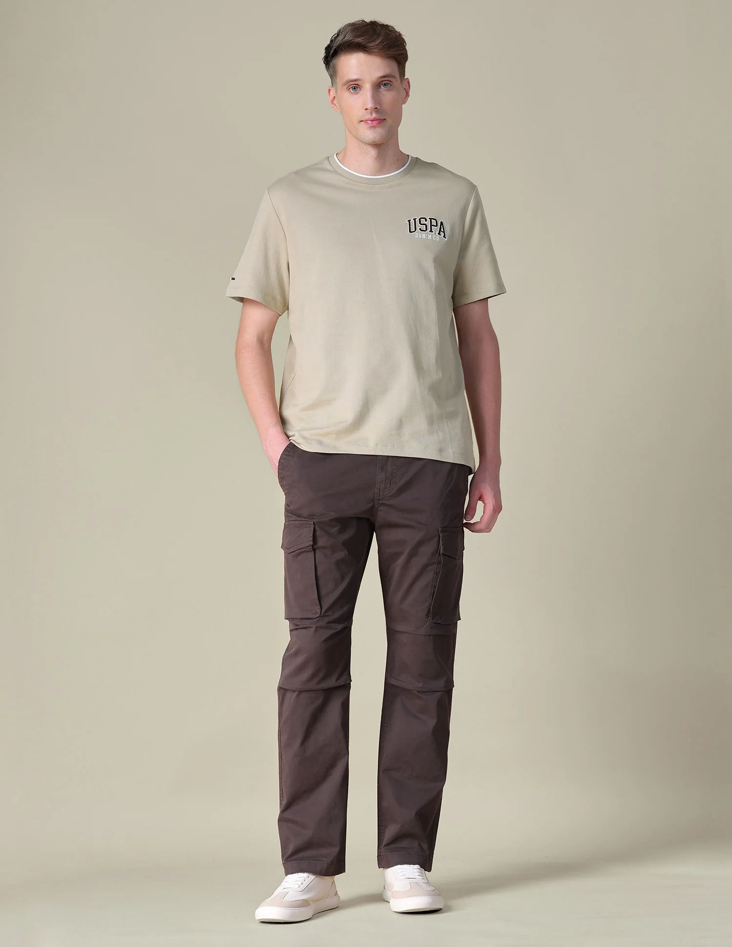 Solid Relaxed Fit T-Shirt - Image 3