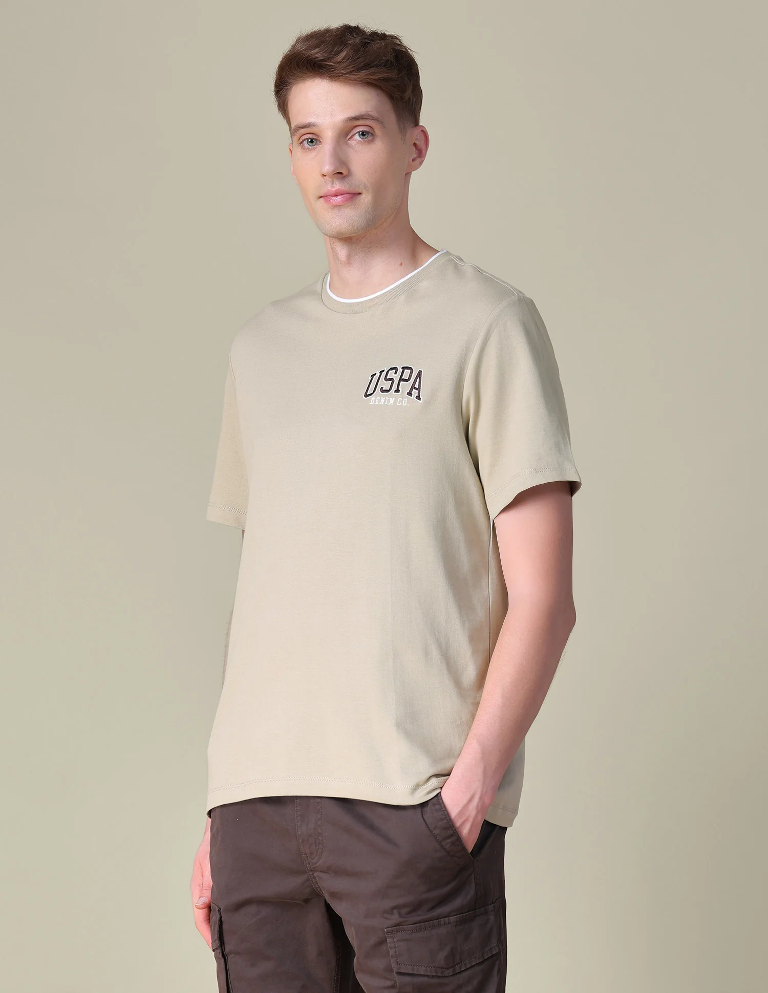 Solid Relaxed Fit T-Shirt - Image 4