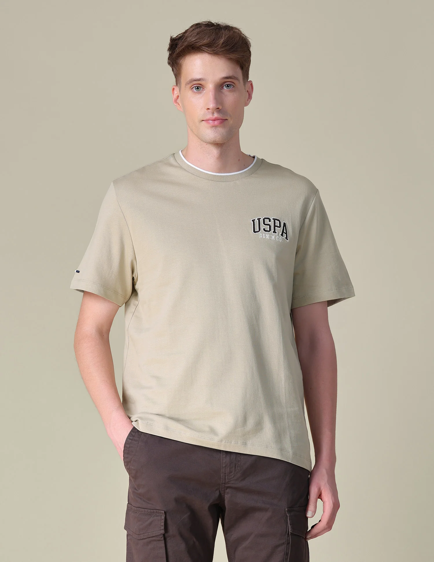 Solid Relaxed Fit T-Shirt - Image 6
