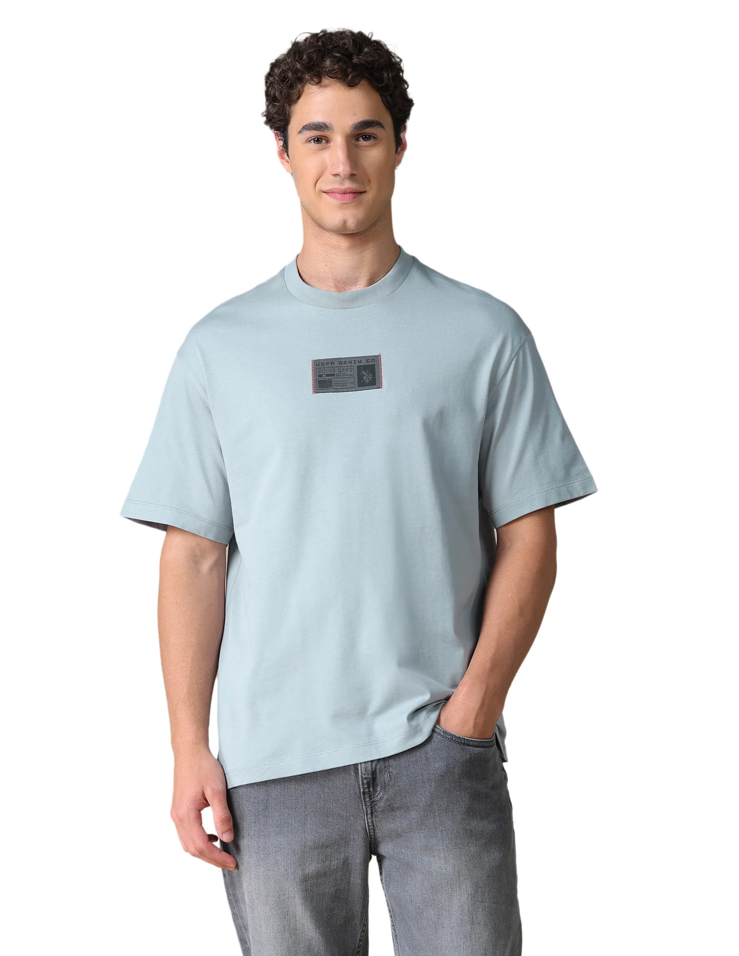 Solid Relaxed Fit T-Shirt - Image 10