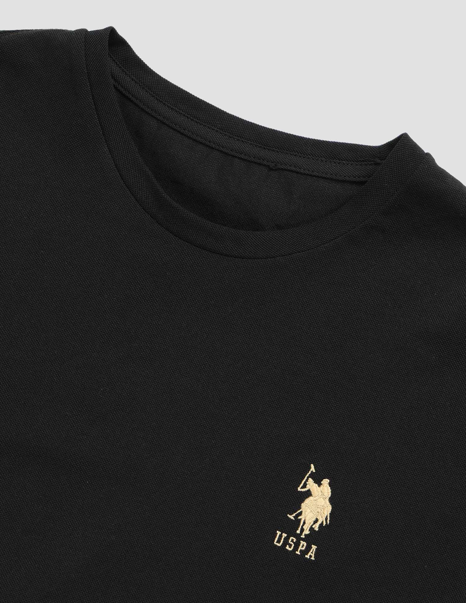 Solid Round Neck Loungewear T-Shirt - Image 8