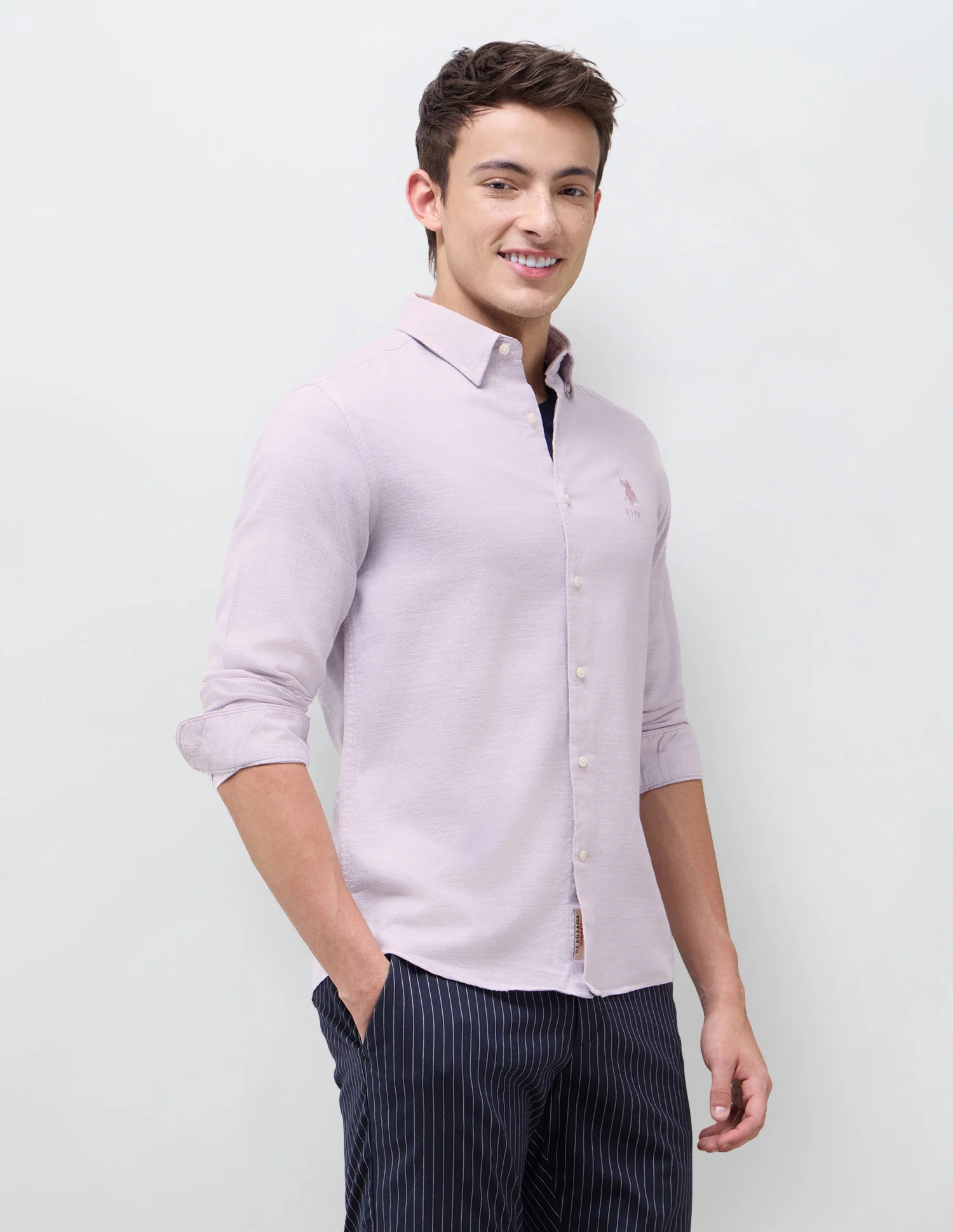 Solid Seersucker Shirt - Image 4