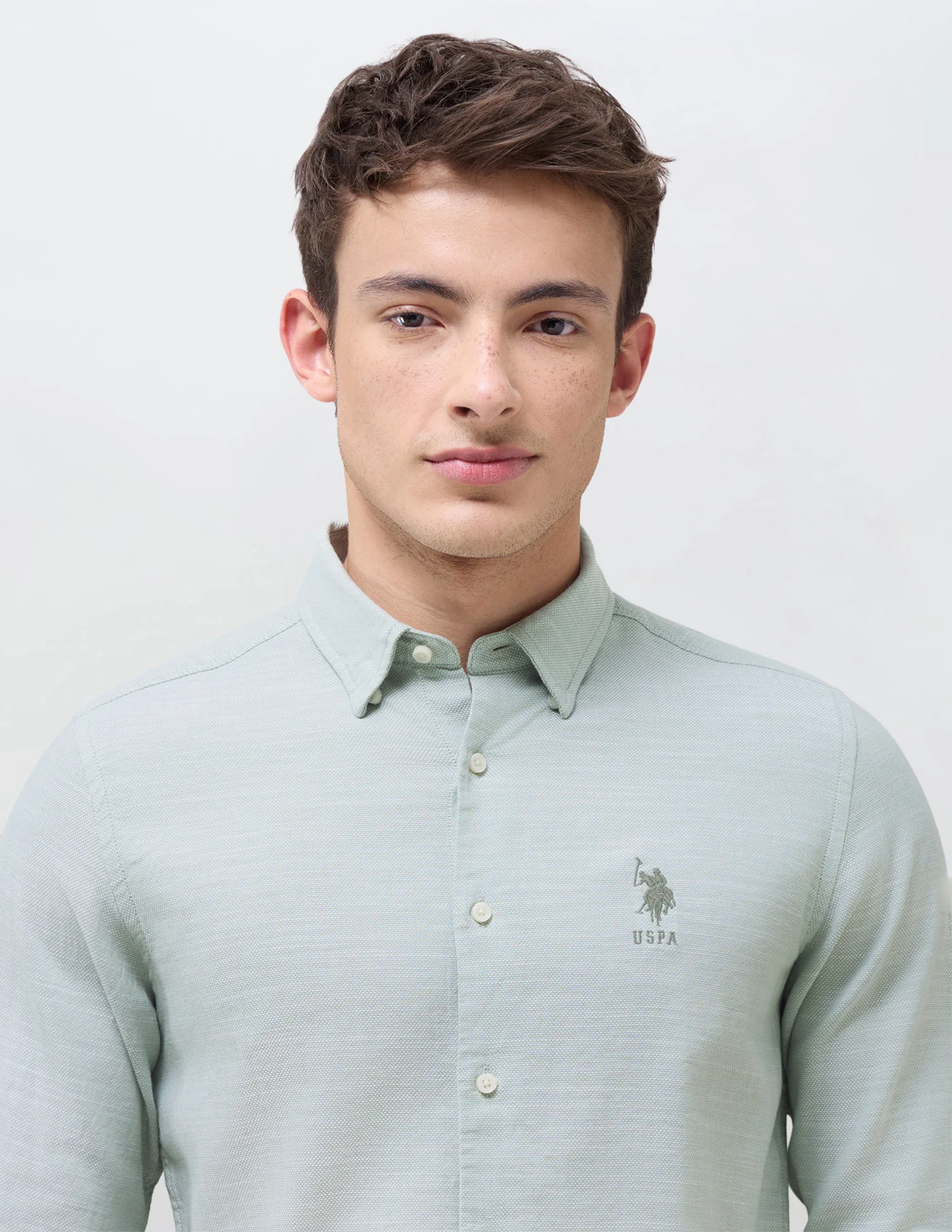 Solid Seersucker Shirt - Image 7