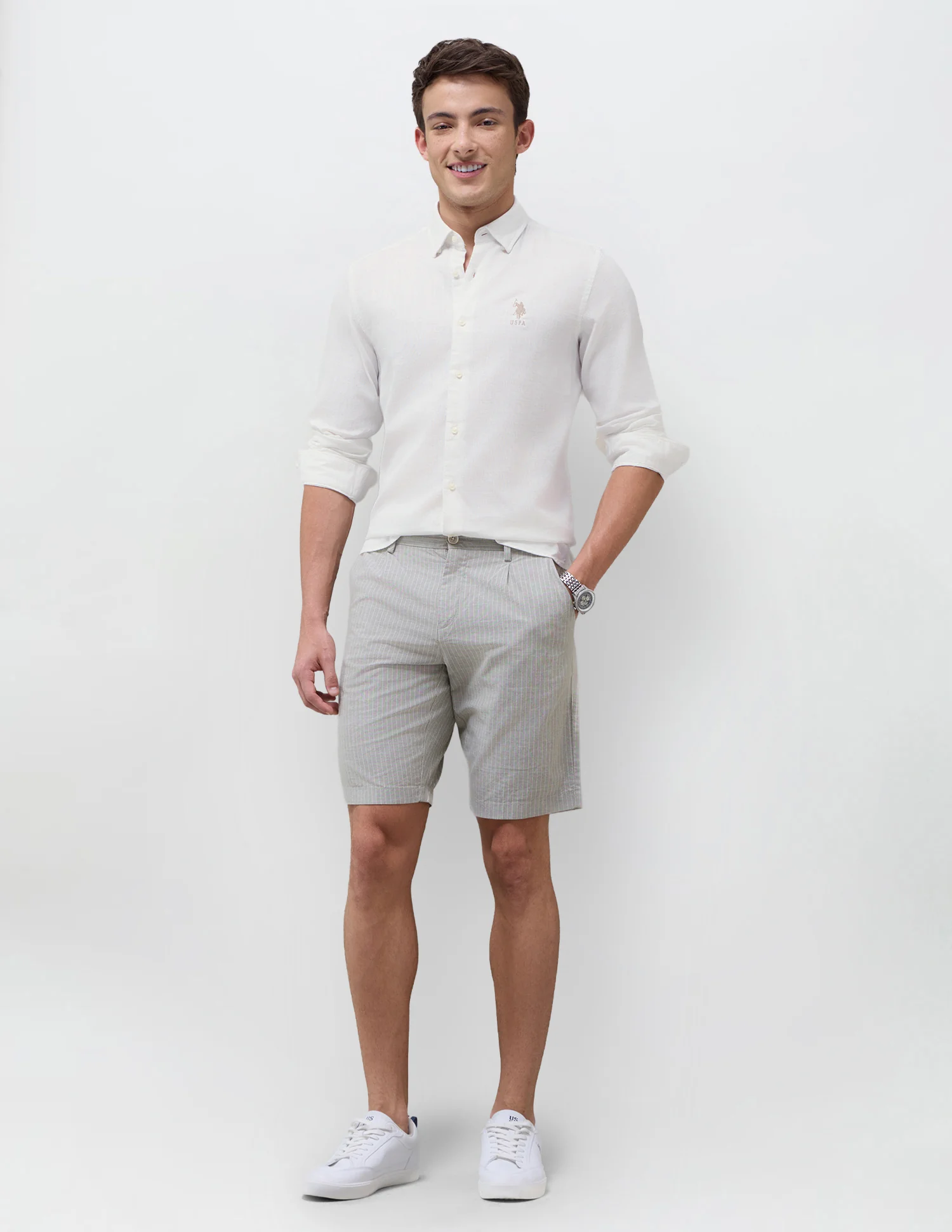 Solid Seersucker Shirt - Image 3