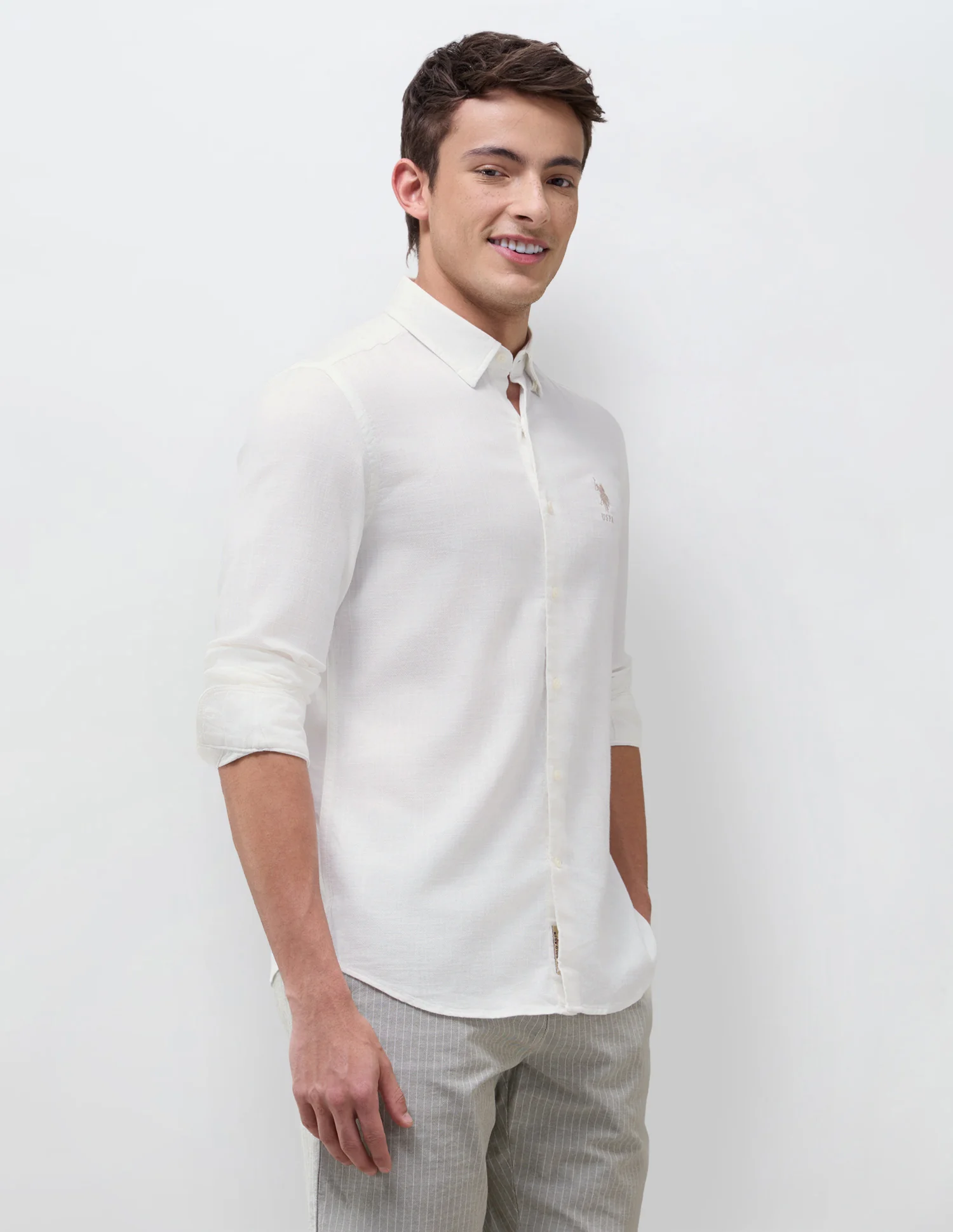 Solid Seersucker Shirt - Image 4