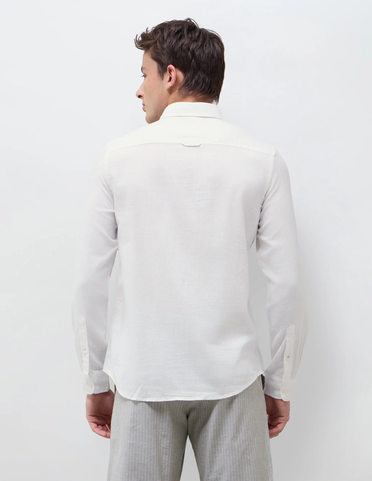 Solid Seersucker Shirt - Image 5