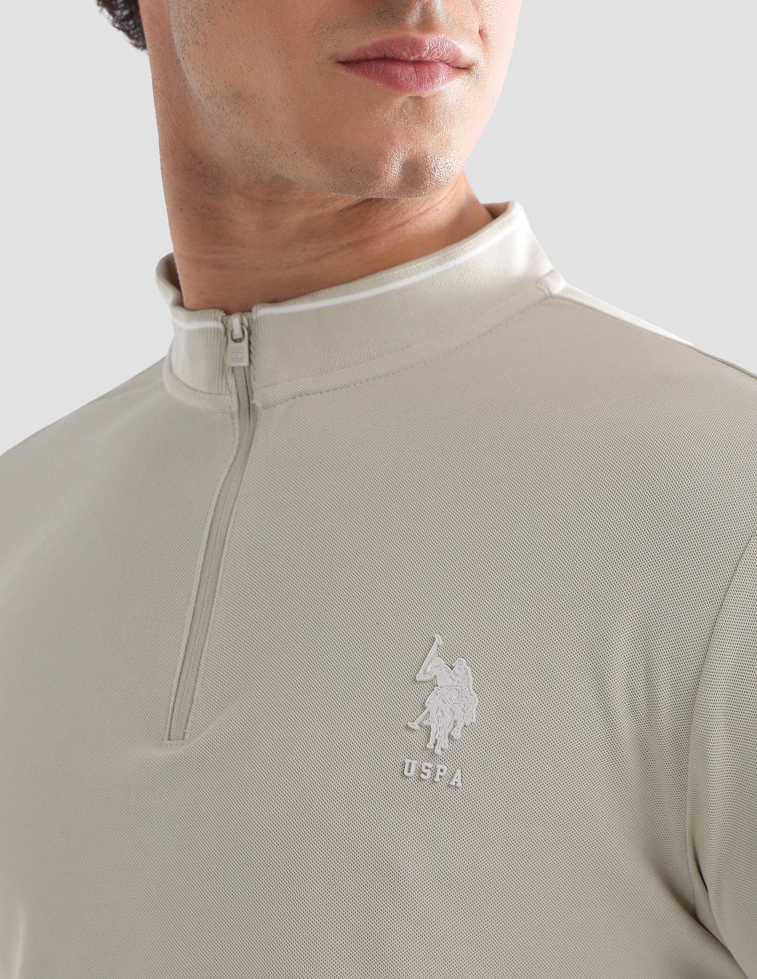 Solid Slim Fit Active Polo Shirt - Image 7