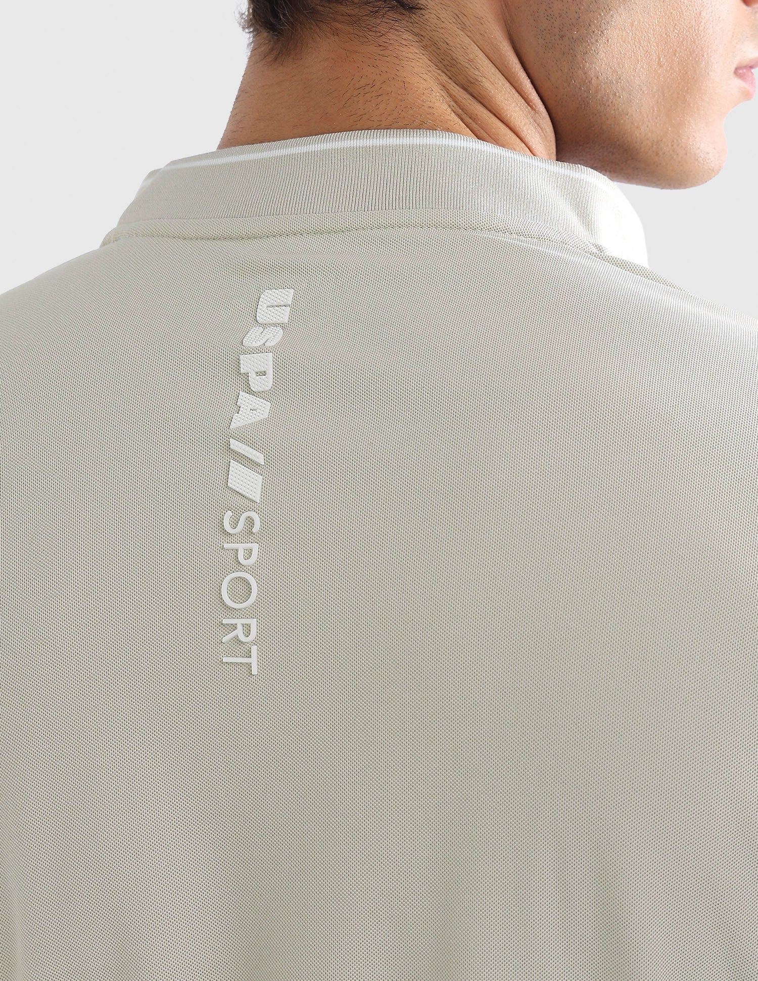 Solid Slim Fit Active Polo Shirt - Image 8