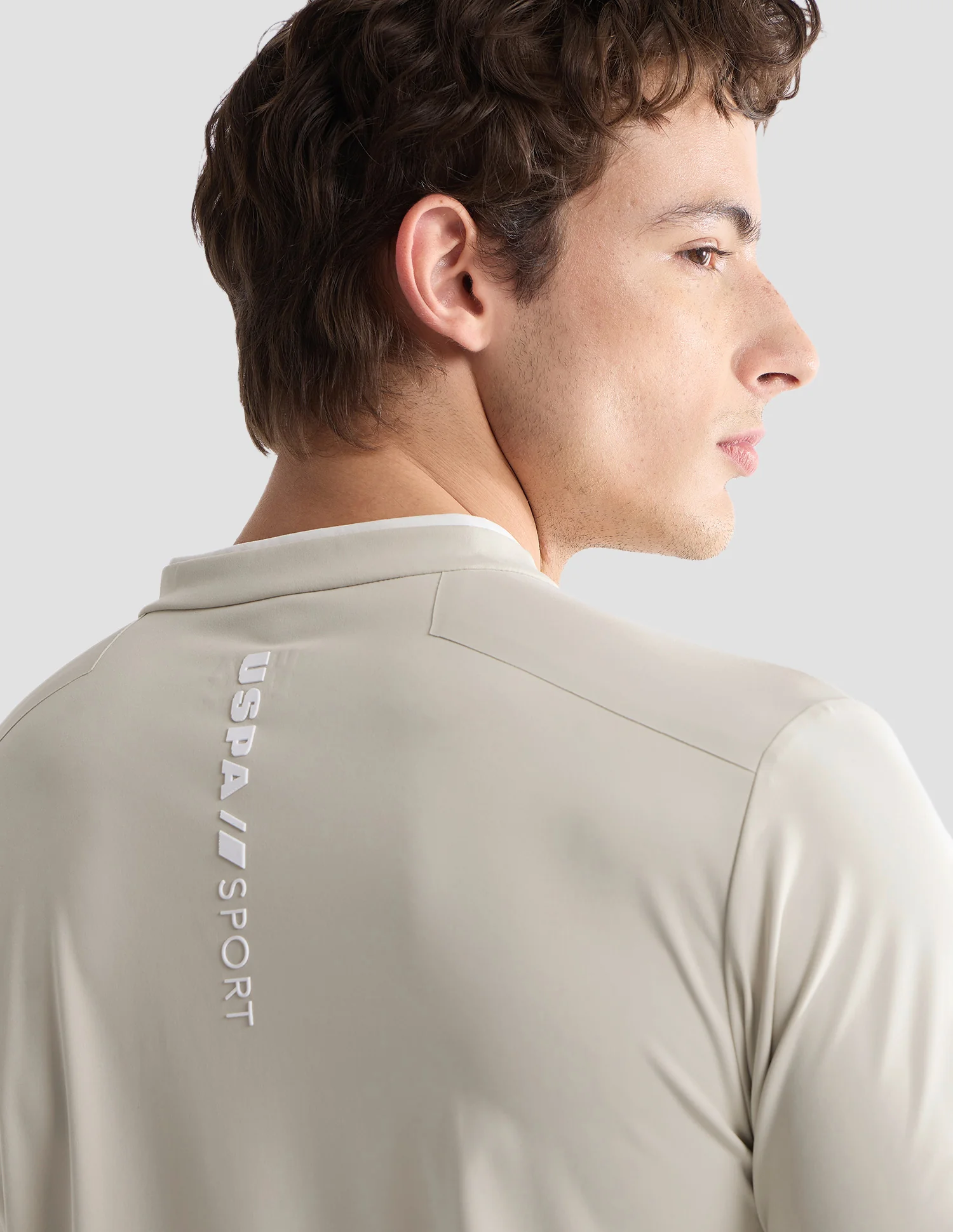 Solid Slim Fit Active Polo Shirt - Image 8