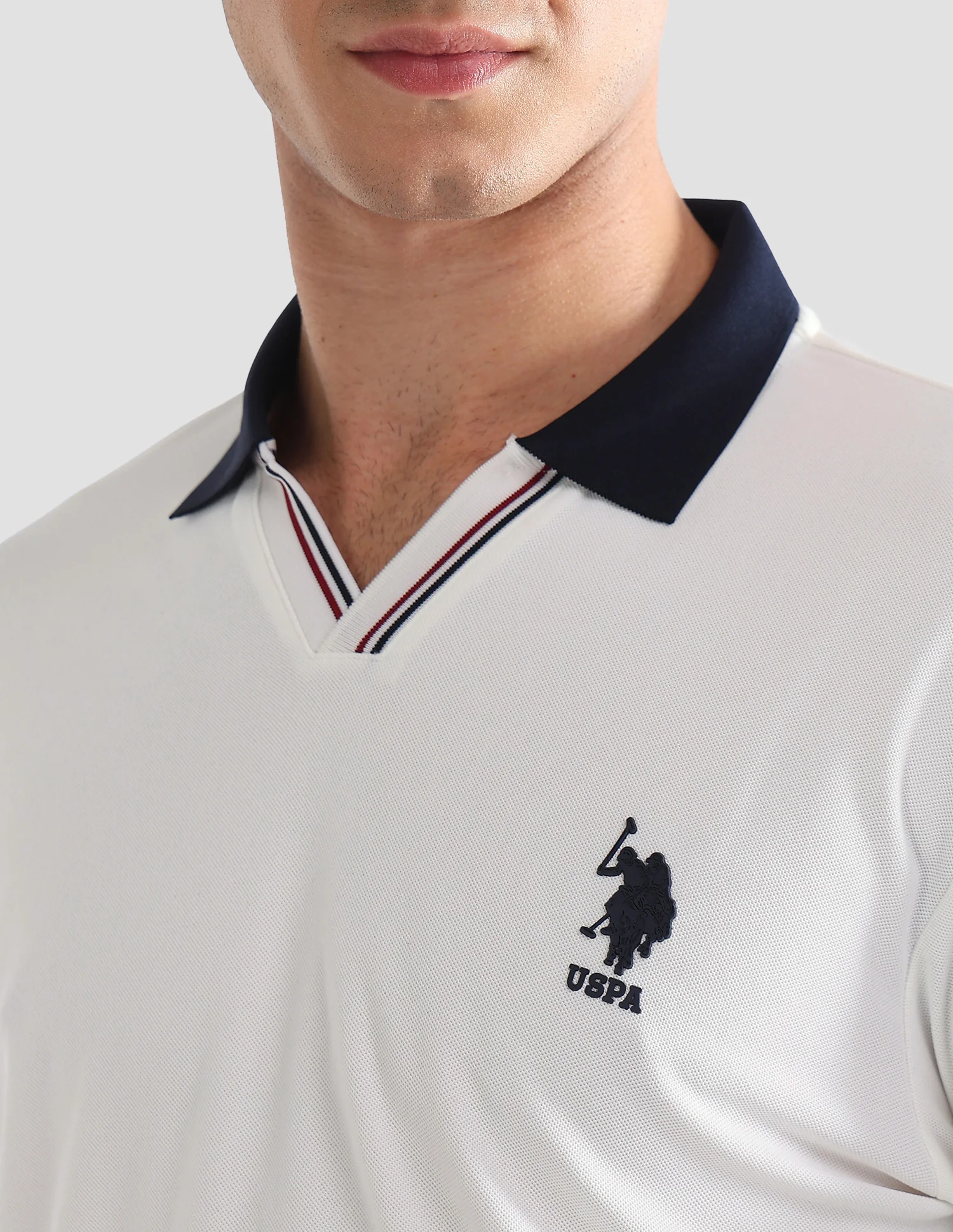 Solid Slim Fit Active Polo Shirt - Image 7