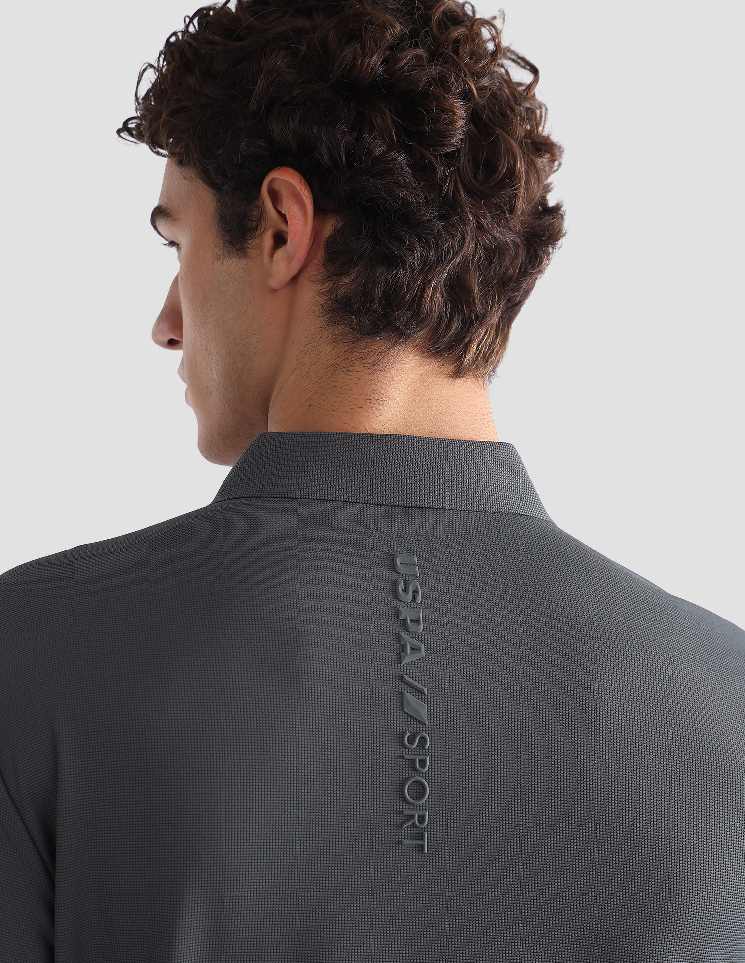 Solid Slim Fit Active Polo Shirt - Image 8