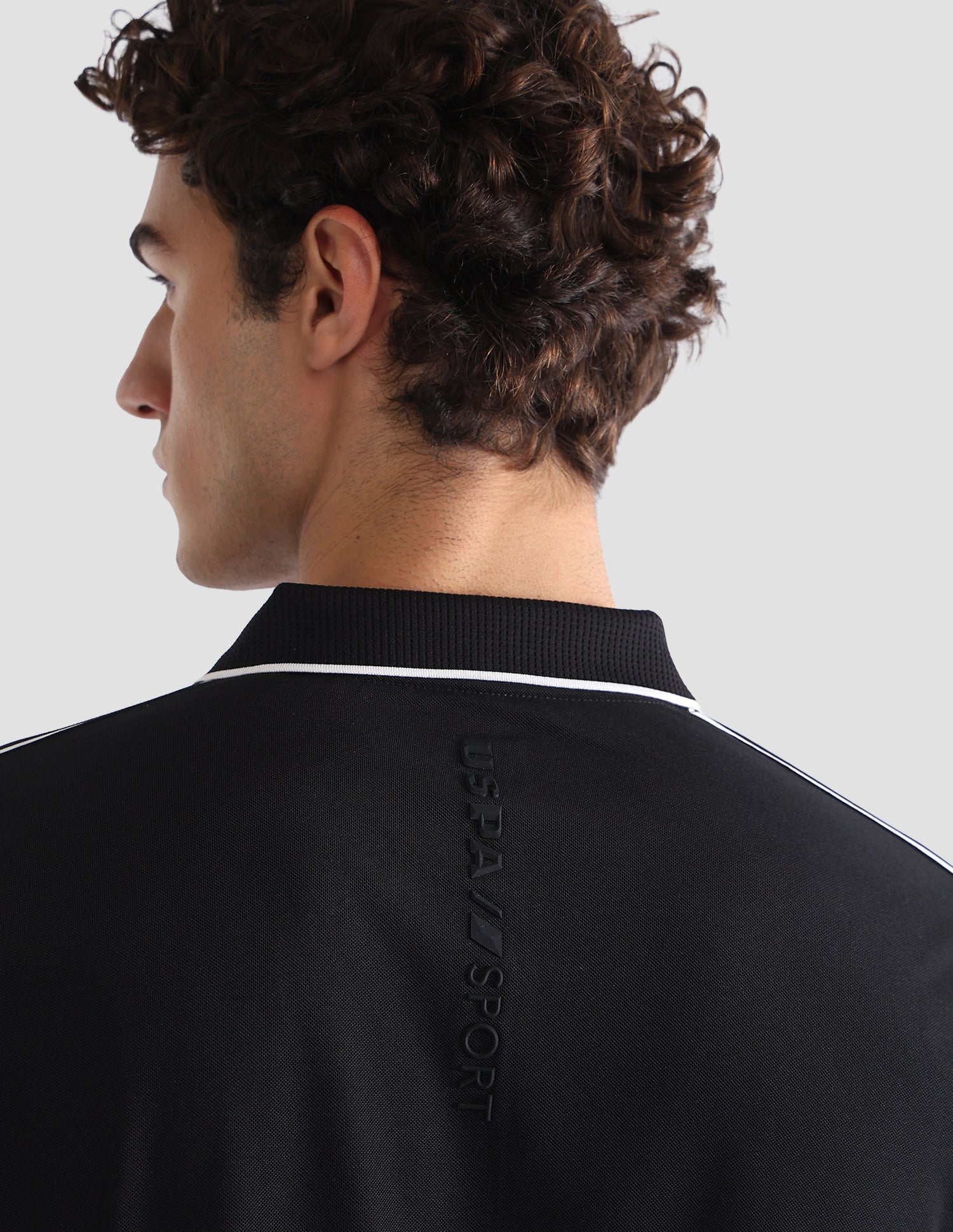 Solid Slim Fit Active Polo Shirt - Image 8