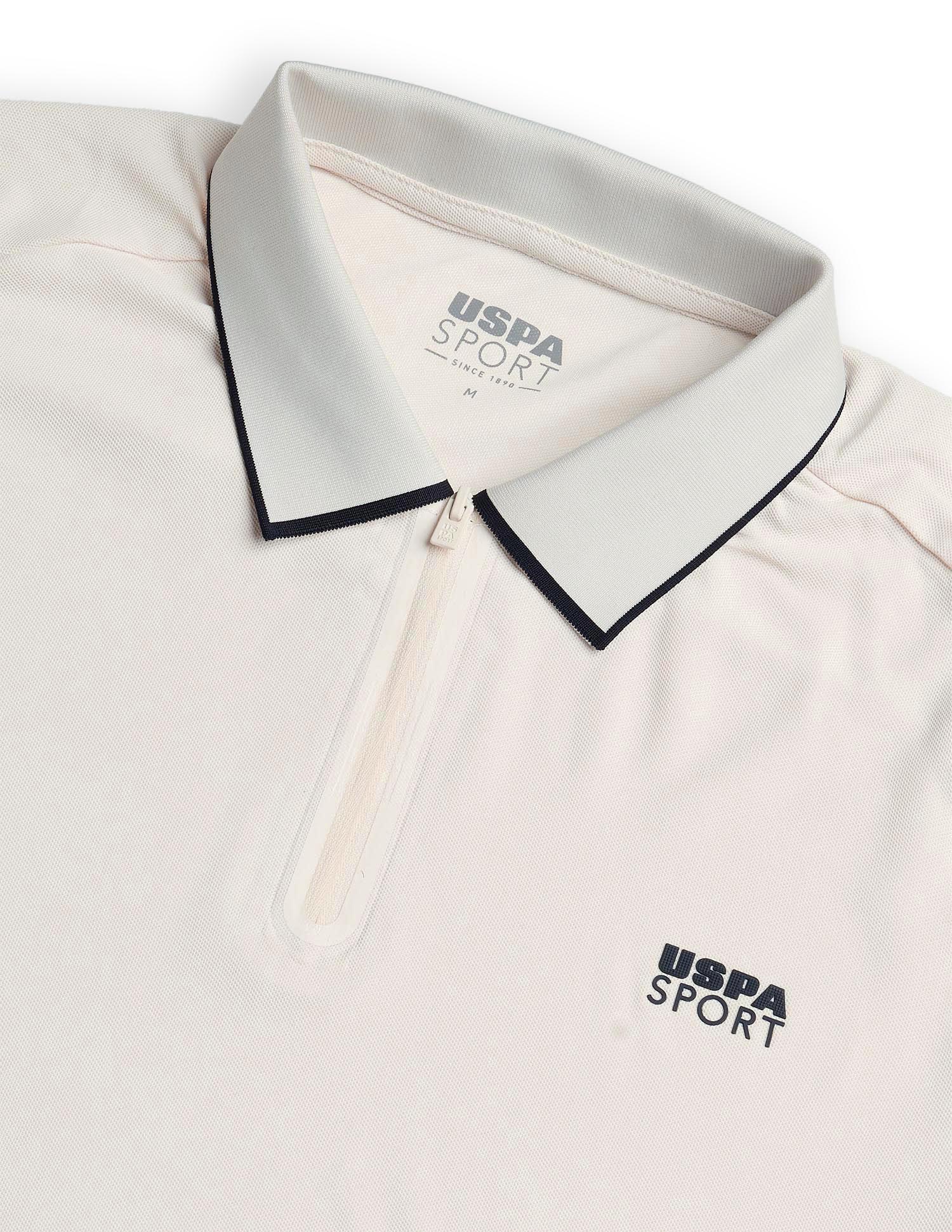 Solid Slim Fit Active Polo Shirt - Image 9