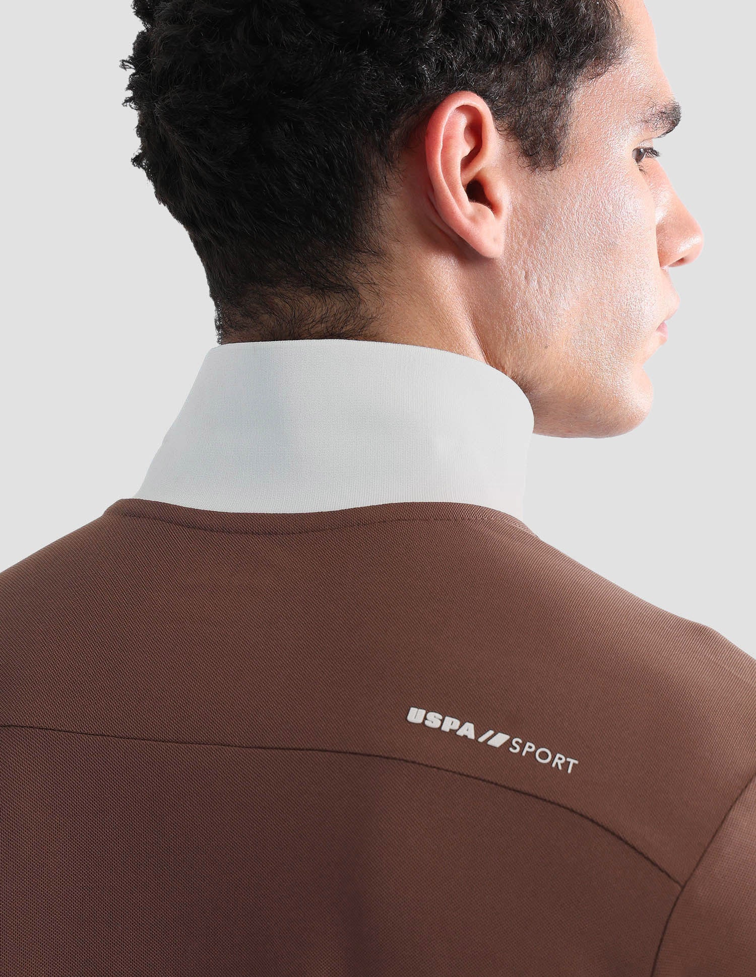 Solid Slim Fit Active Polo Shirt - Image 10
