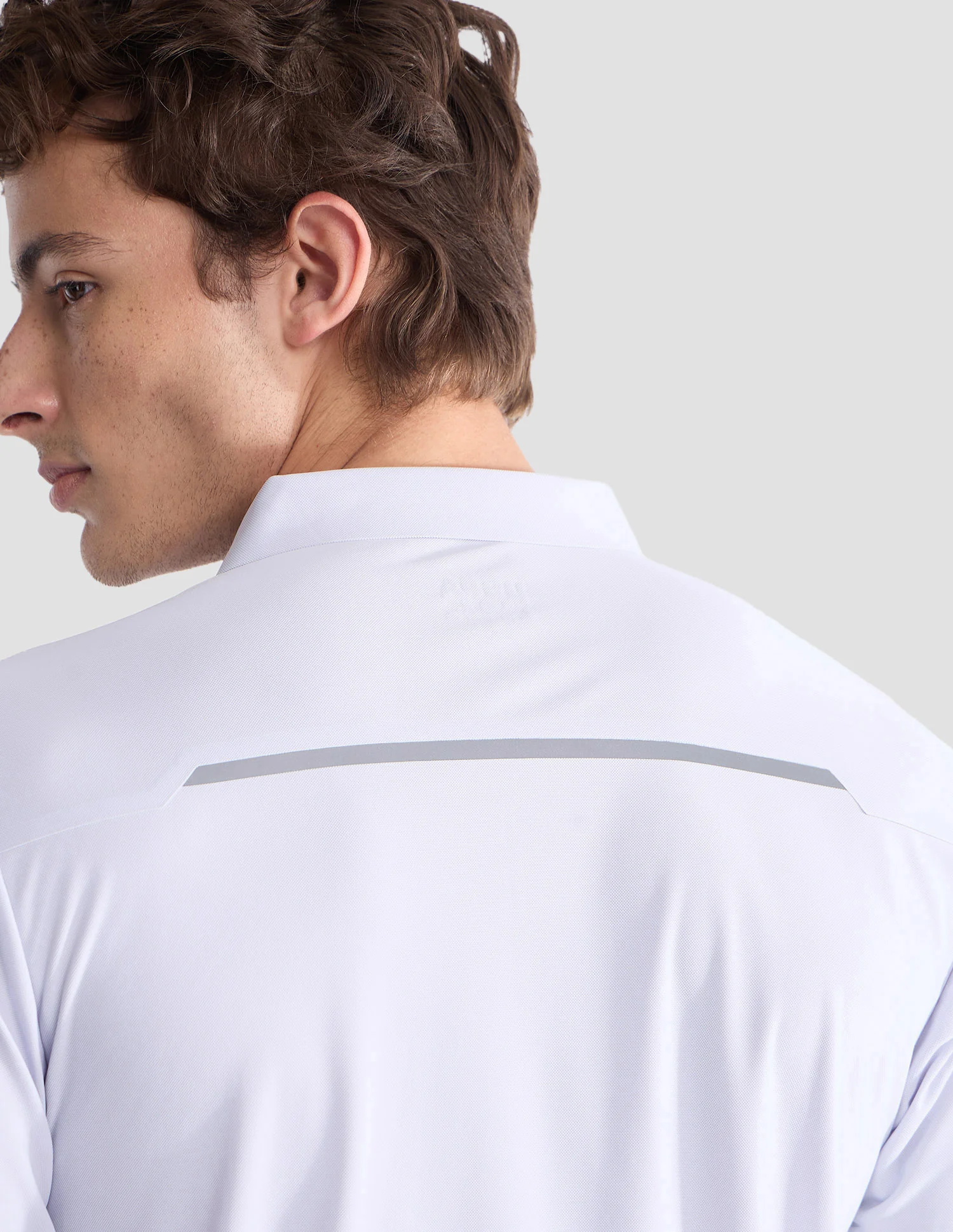 Solid Slim Fit Active Polo Shirt - Image 8