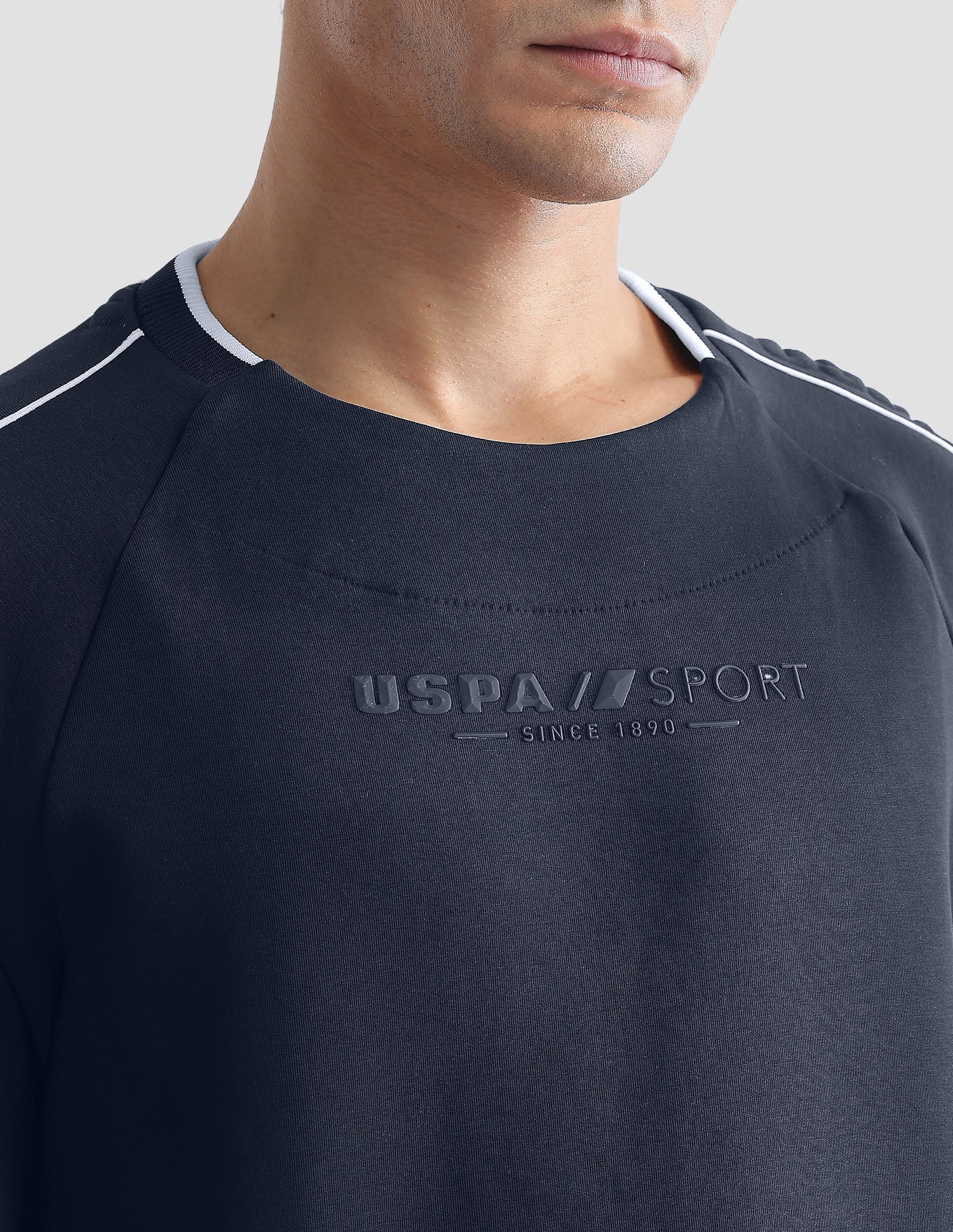 Solid Slim Fit Active Sweatshirt - Image 7