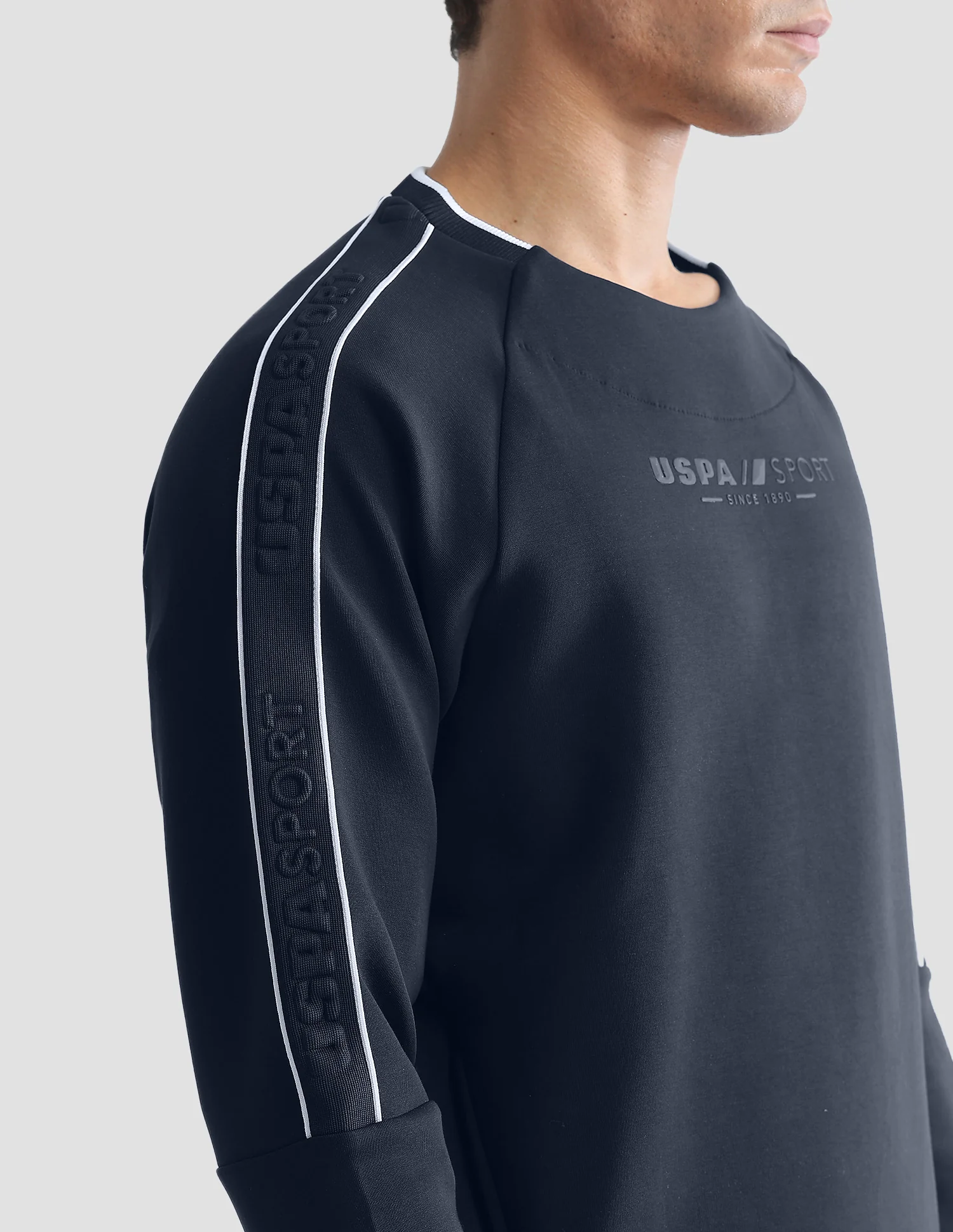 Solid Slim Fit Active Sweatshirt - Image 8