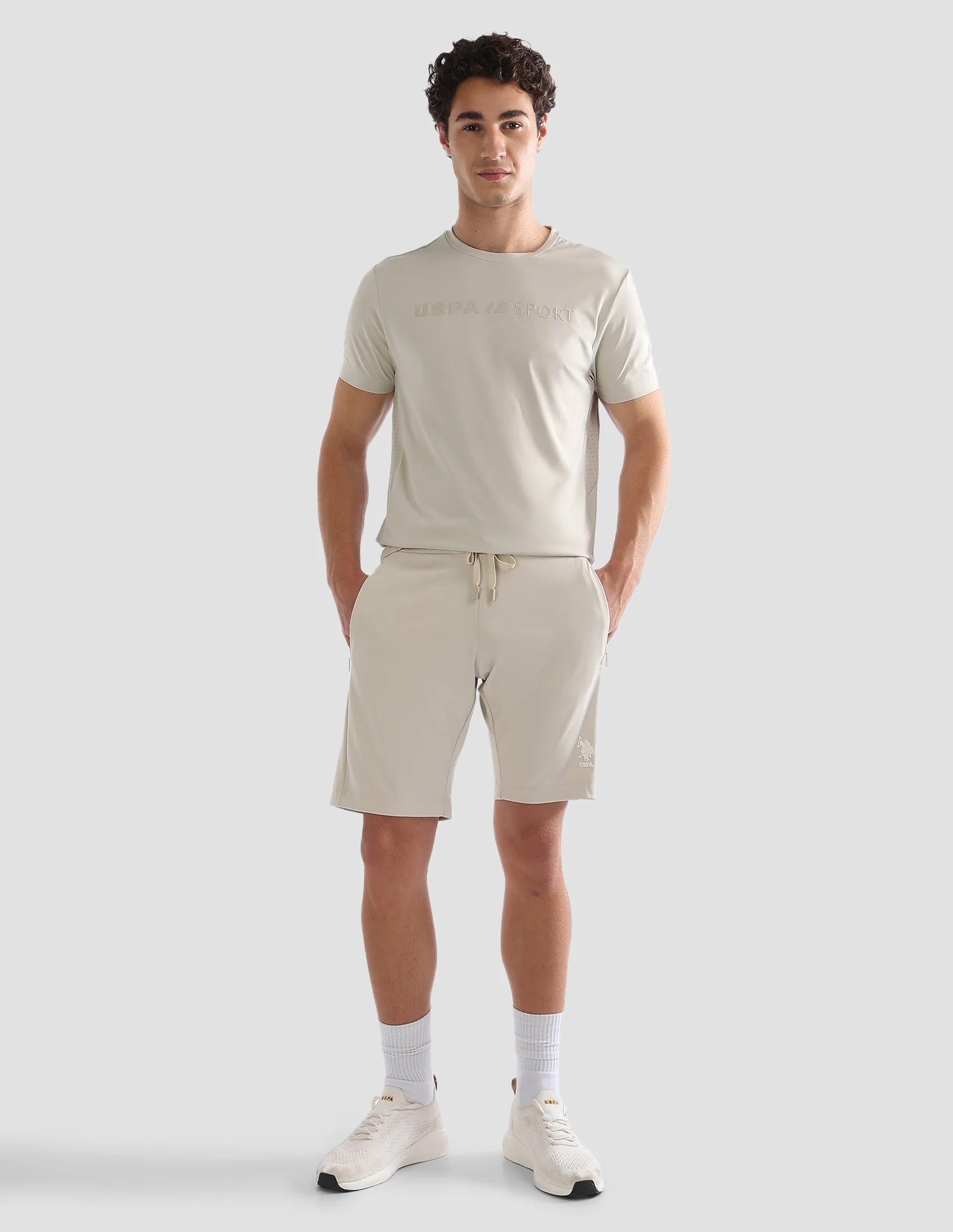 Solid Slim Fit Active T-Shirt - Image 3