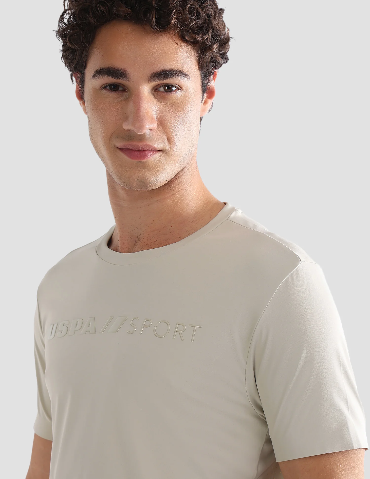 Solid Slim Fit Active T-Shirt - Image 7