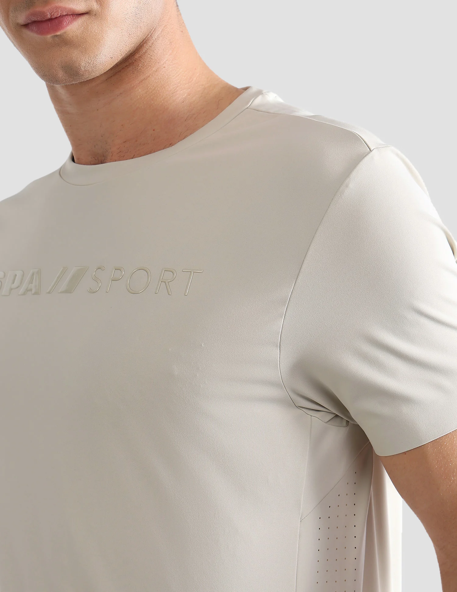 Solid Slim Fit Active T-Shirt - Image 8
