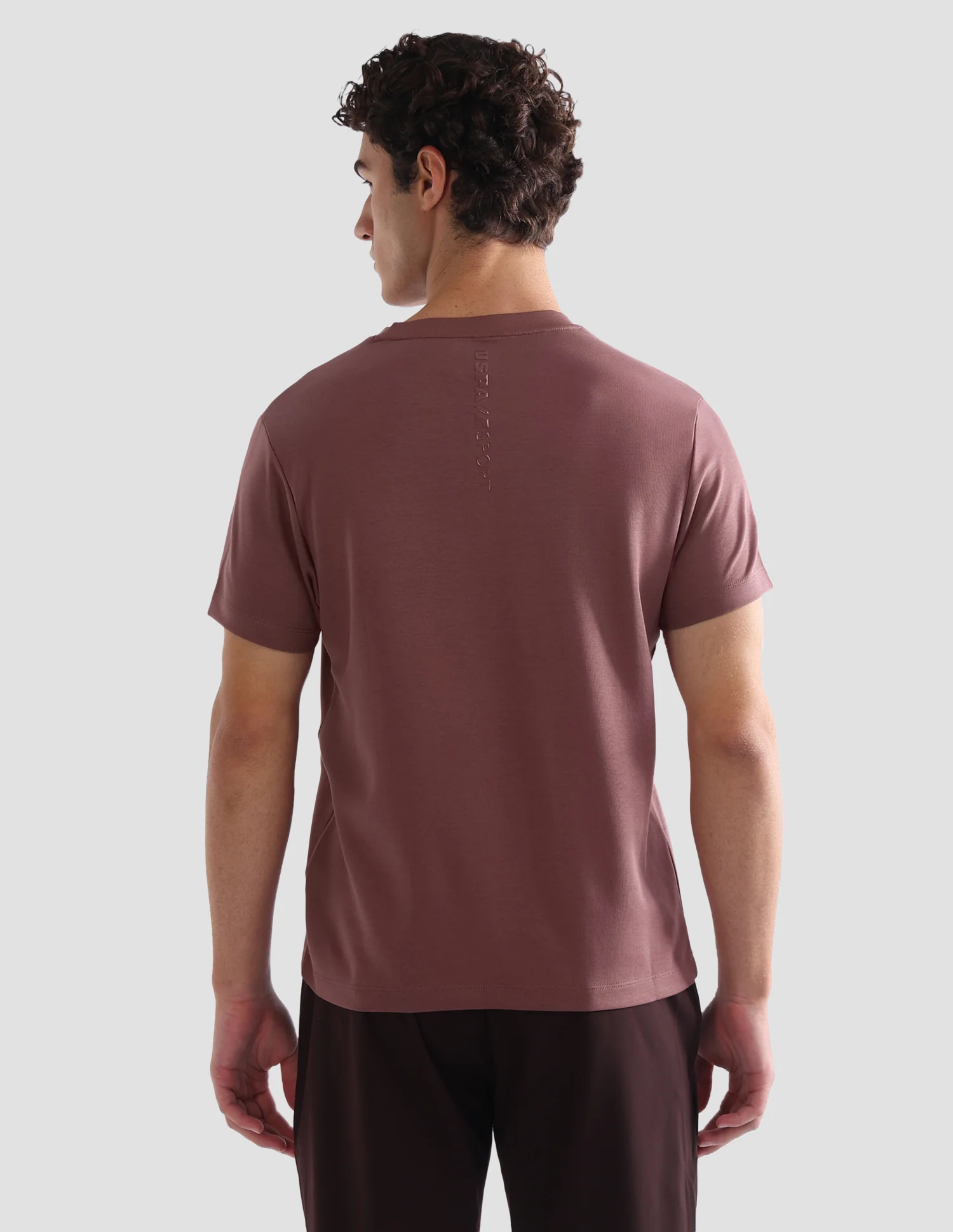 Solid Slim Fit Active T-Shirt - Image 5