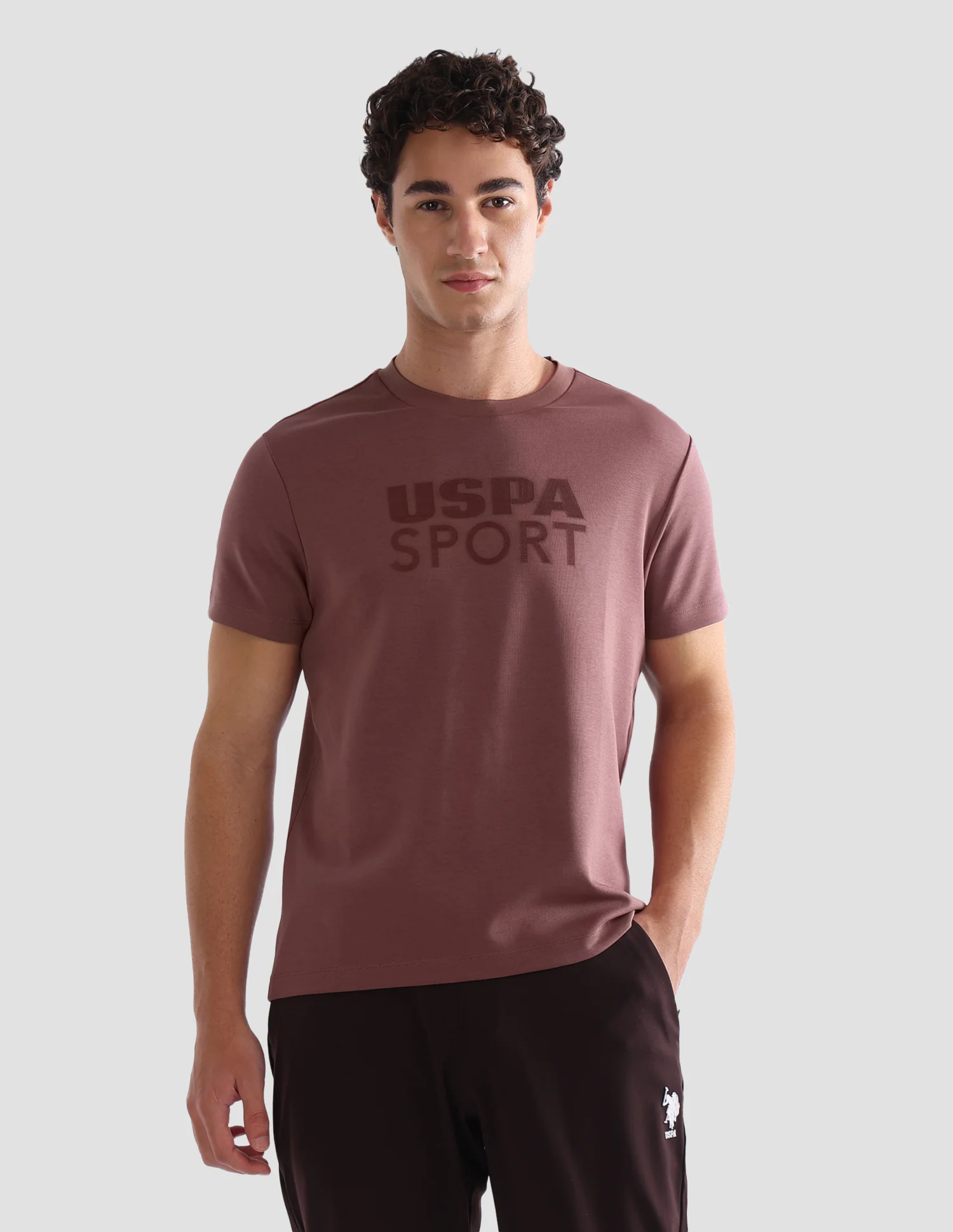 Solid Slim Fit Active T-Shirt - Image 6