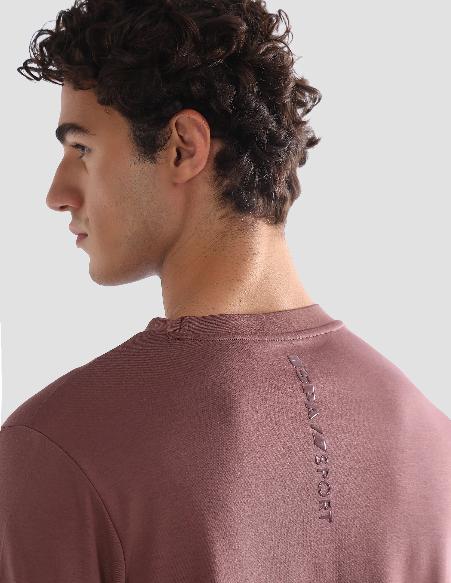 Solid Slim Fit Active T-Shirt - Image 8