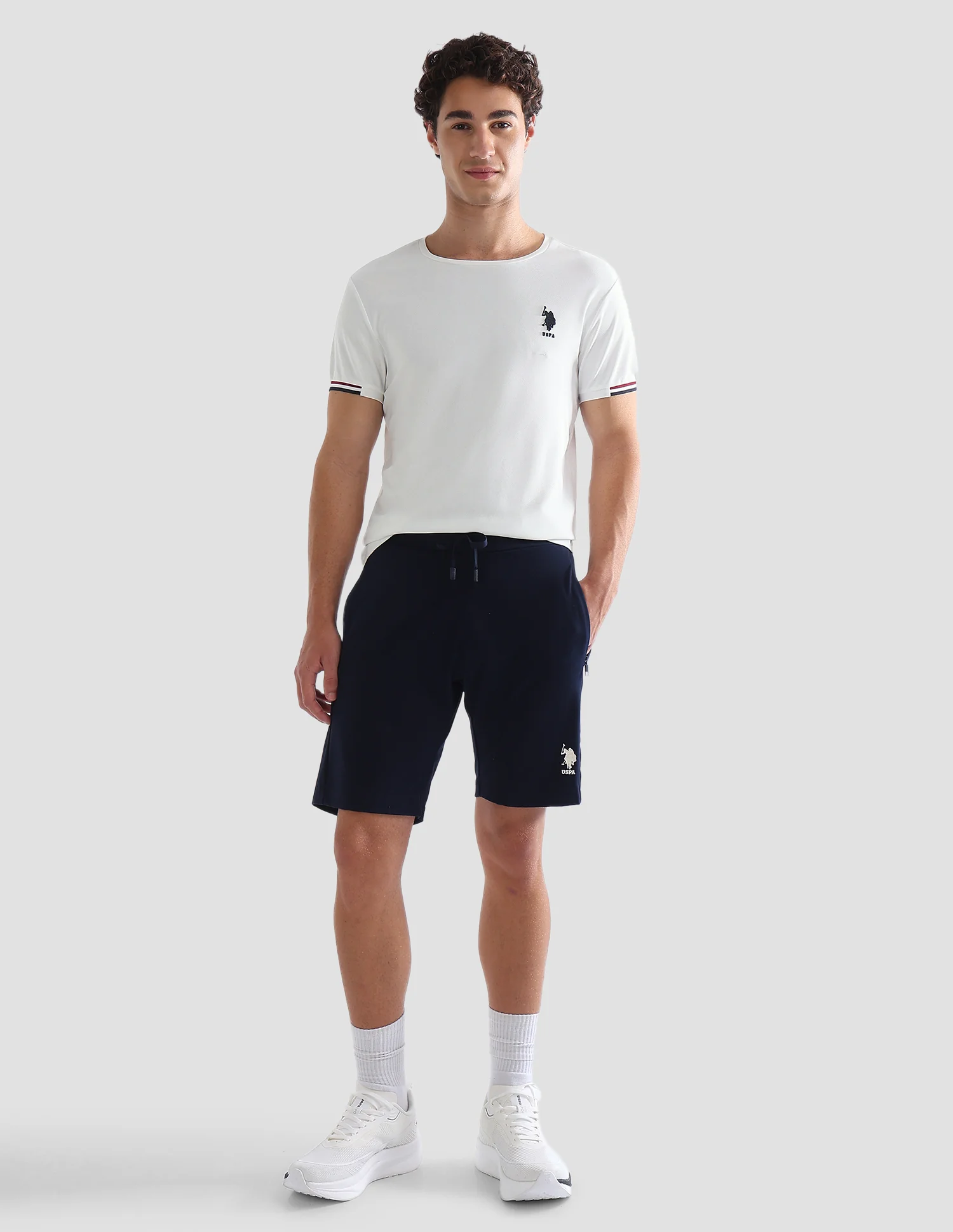 Solid Slim Fit Active T-Shirt - Image 3