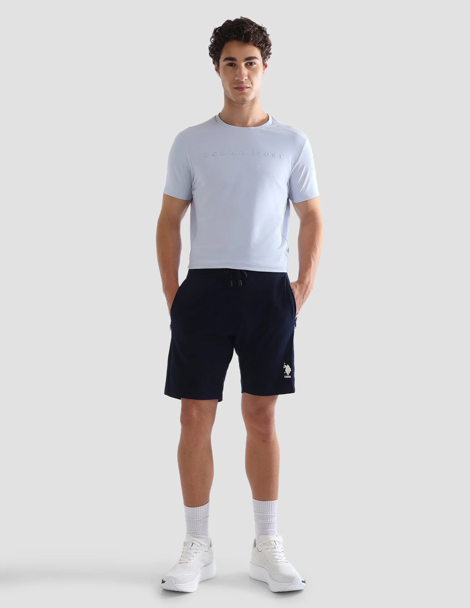 Solid Slim Fit Active T-Shirt - Image 3