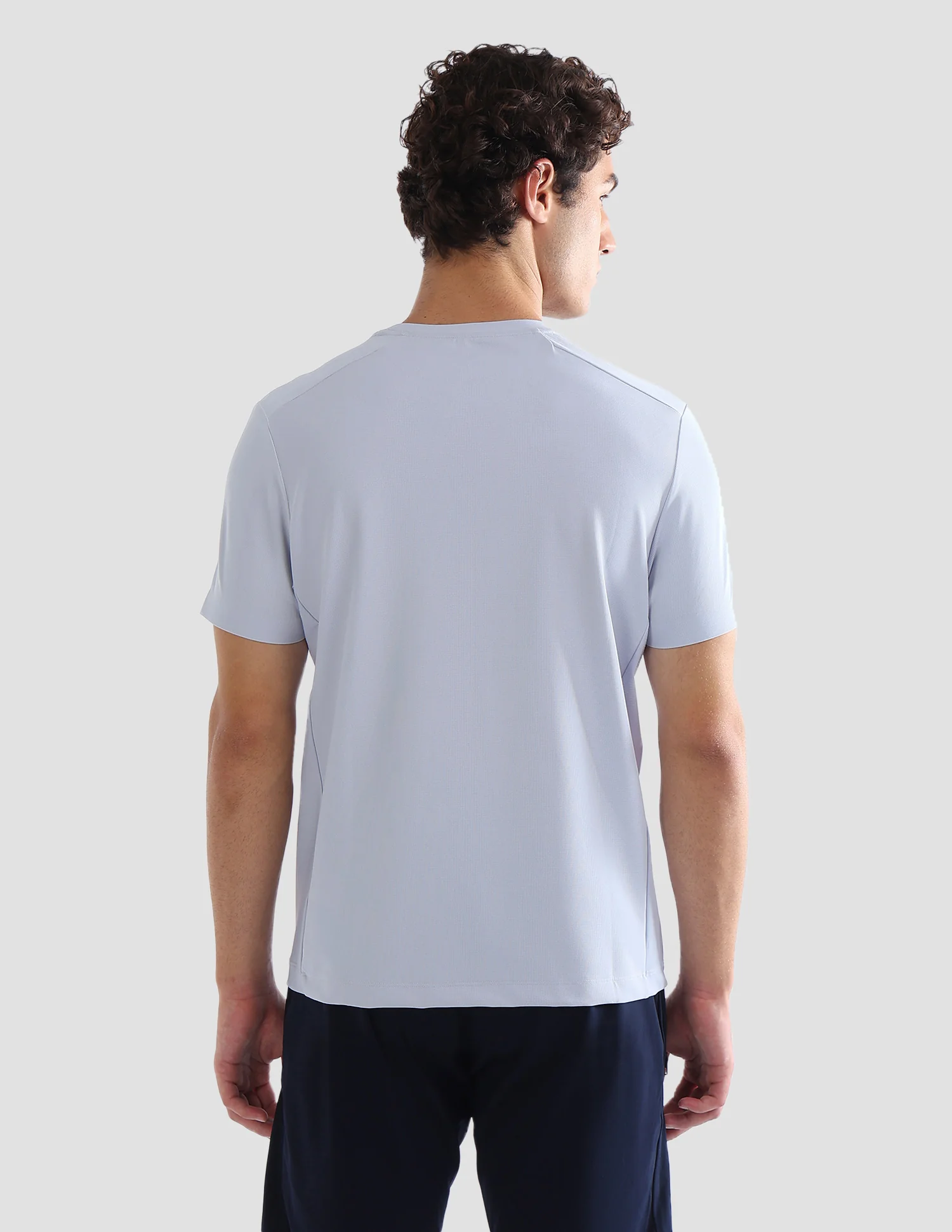 Solid Slim Fit Active T-Shirt - Image 5