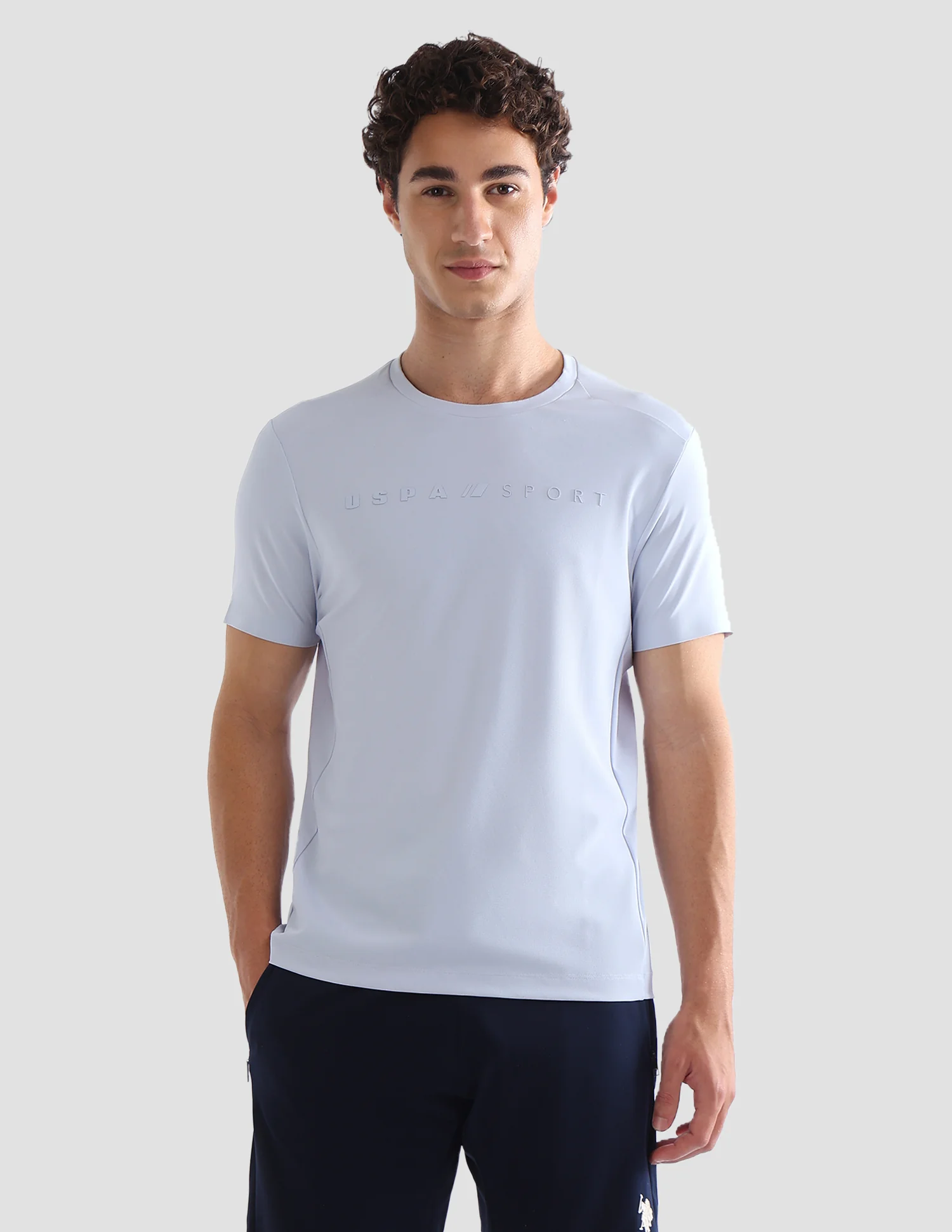 Solid Slim Fit Active T-Shirt - Image 6