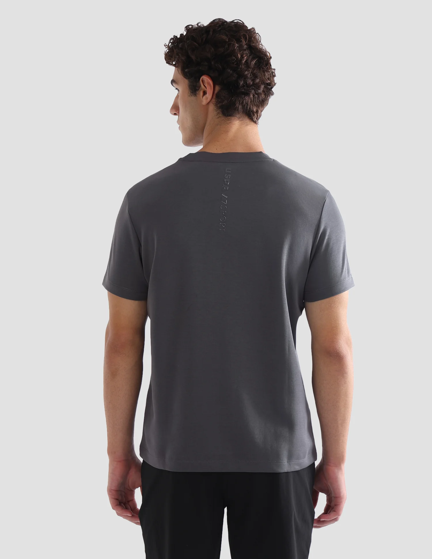 Solid Slim Fit Active T-Shirt - Image 5