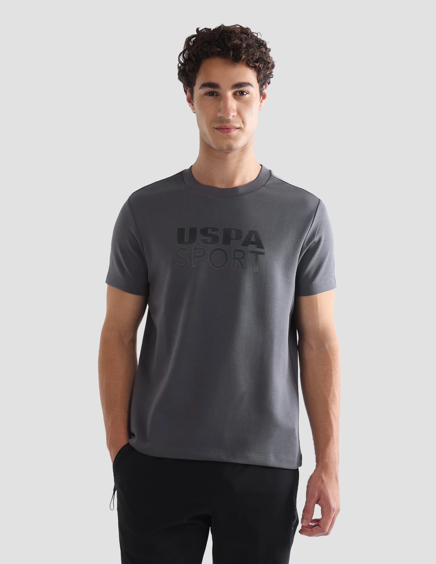 Solid Slim Fit Active T-Shirt - Image 6