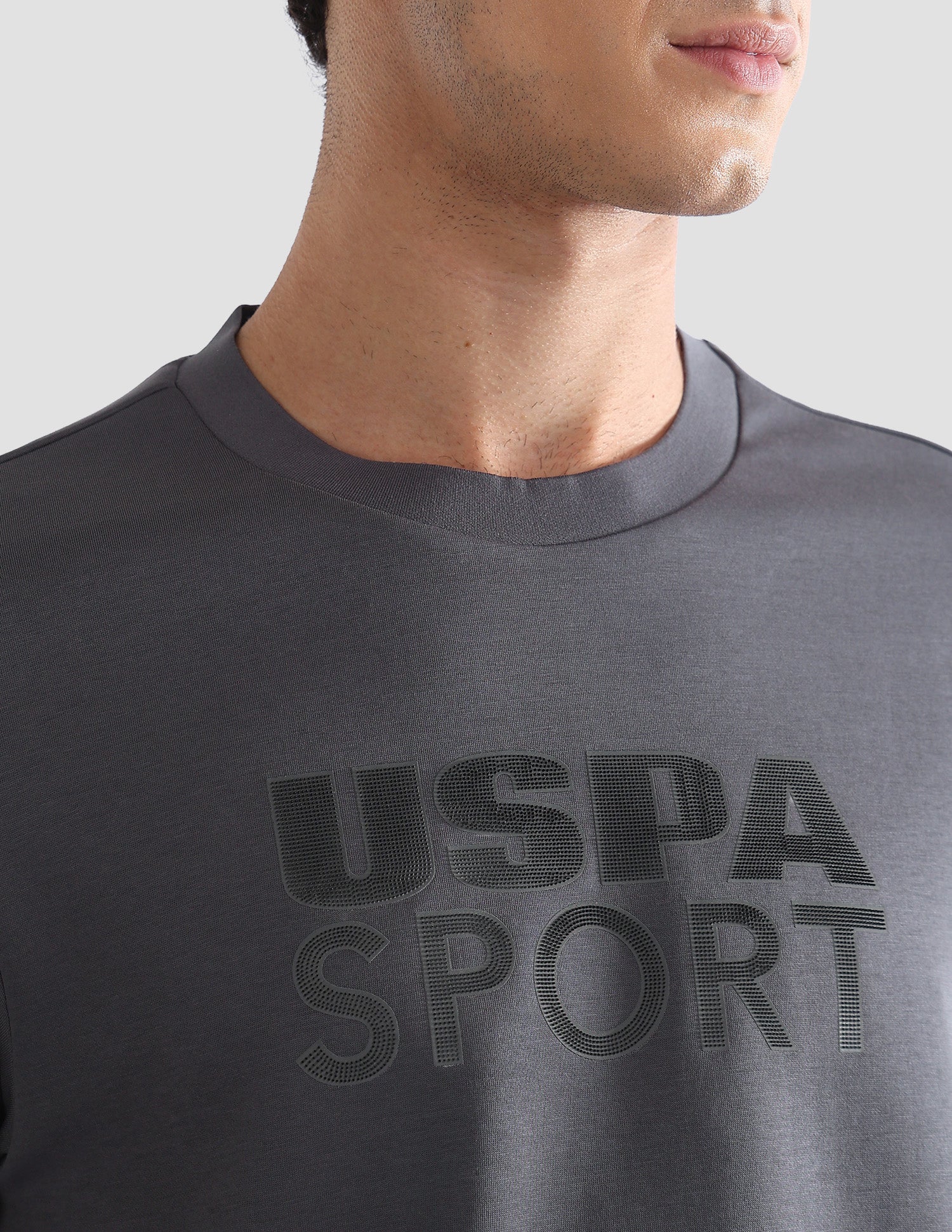 Solid Slim Fit Active T-Shirt - Image 7