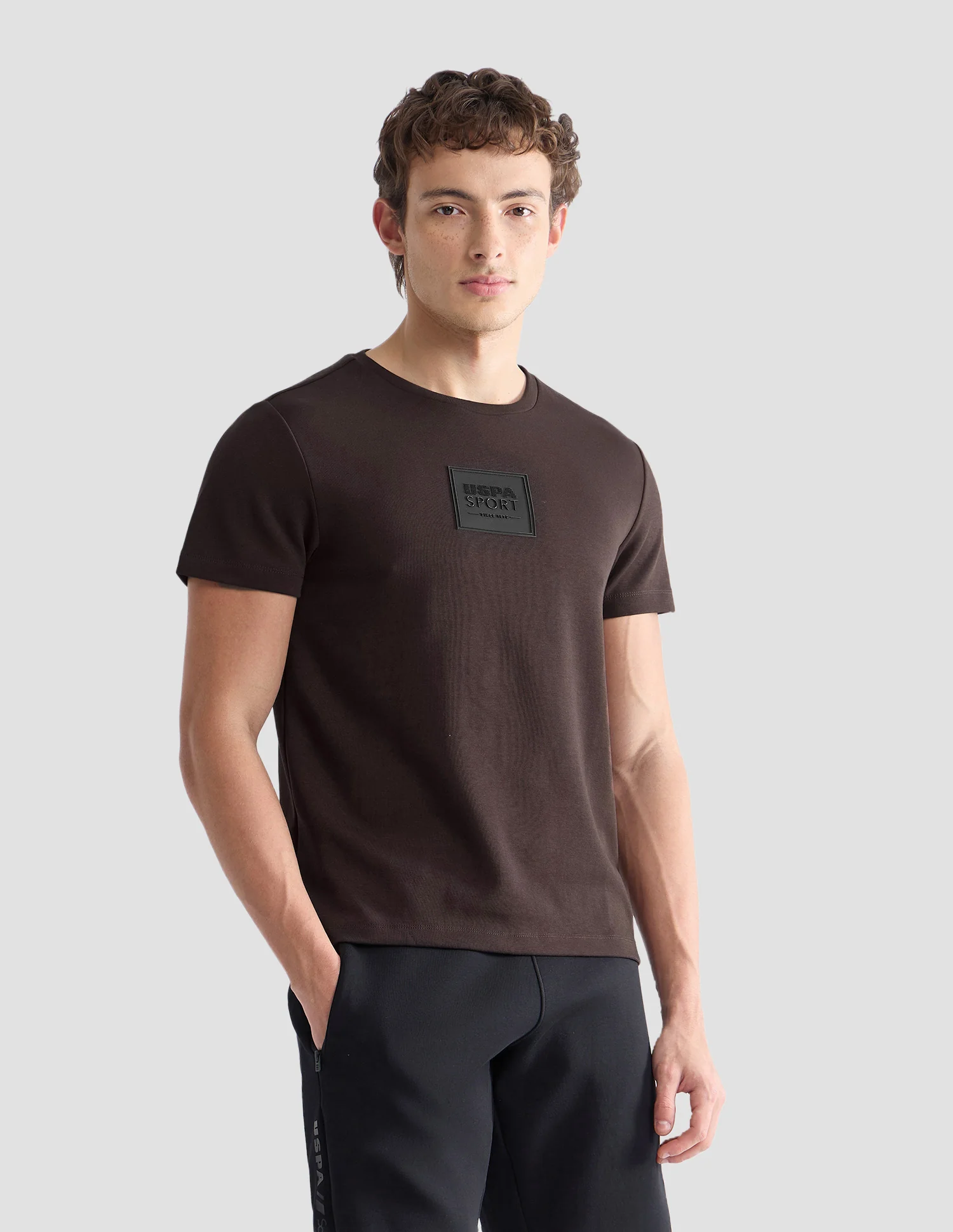 Solid Slim Fit Active T-Shirt - Image 4