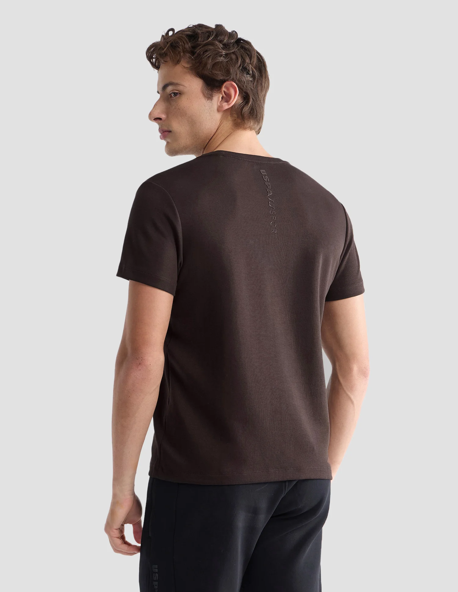 Solid Slim Fit Active T-Shirt - Image 5