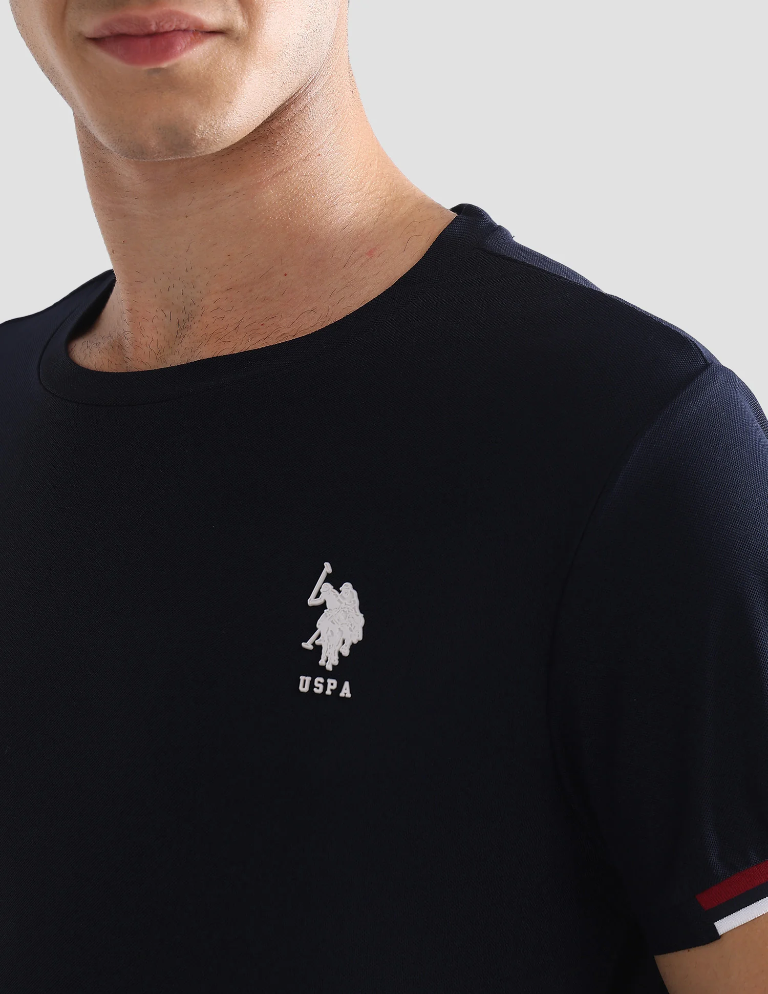 Solid Slim Fit Active T-Shirt - Image 7