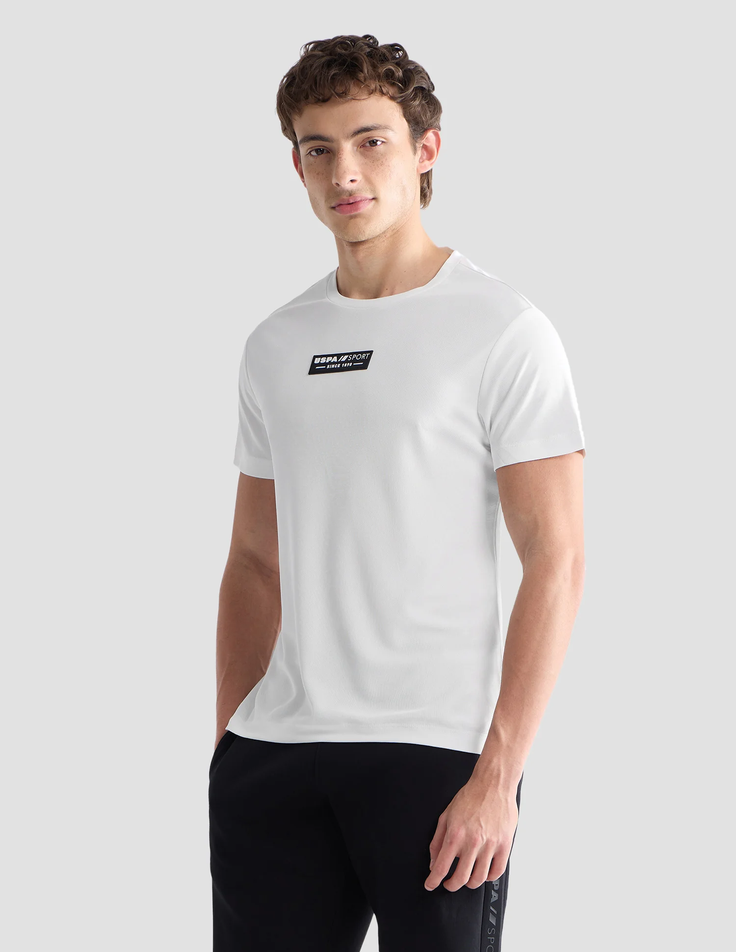 Solid Slim Fit Active T-Shirt - Image 4