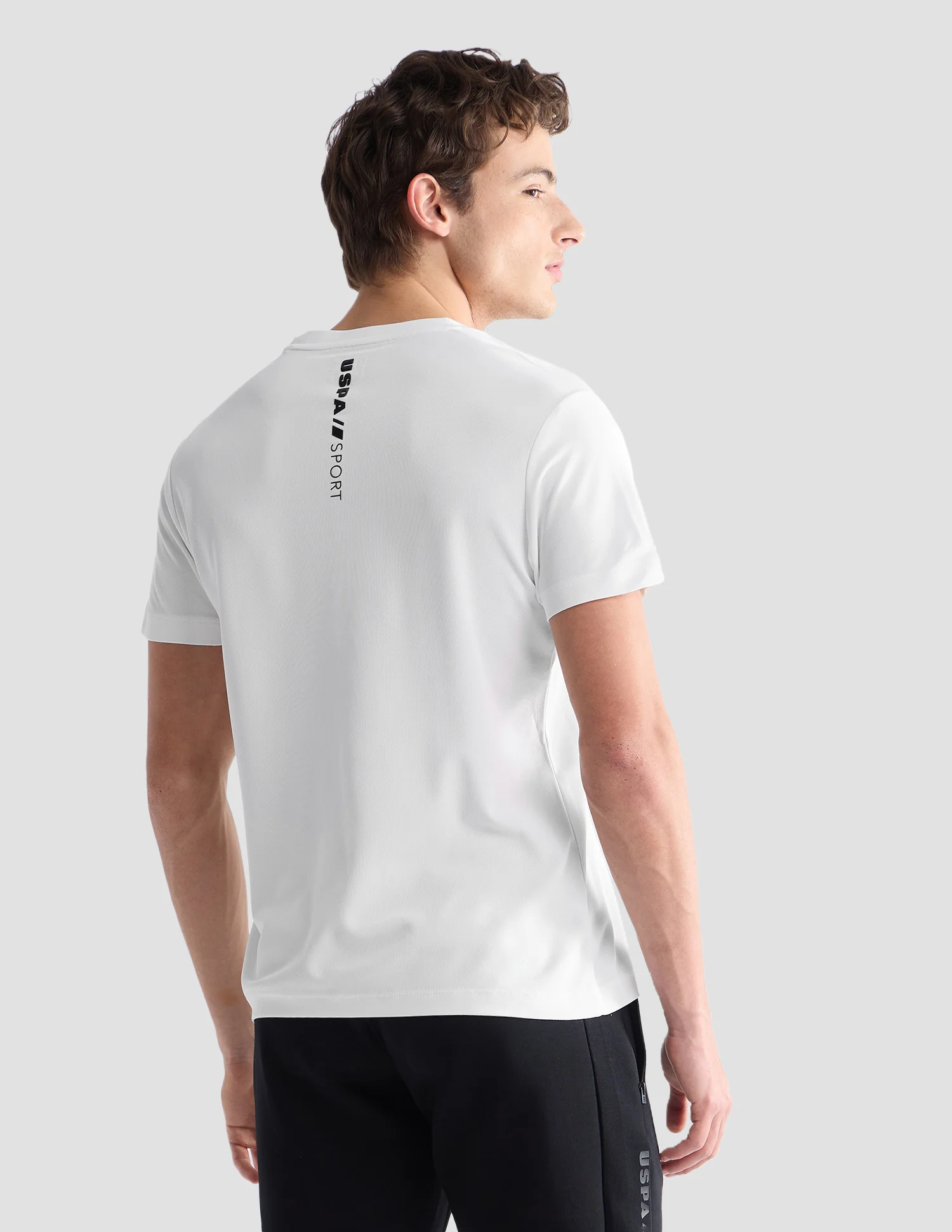 Solid Slim Fit Active T-Shirt - Image 5