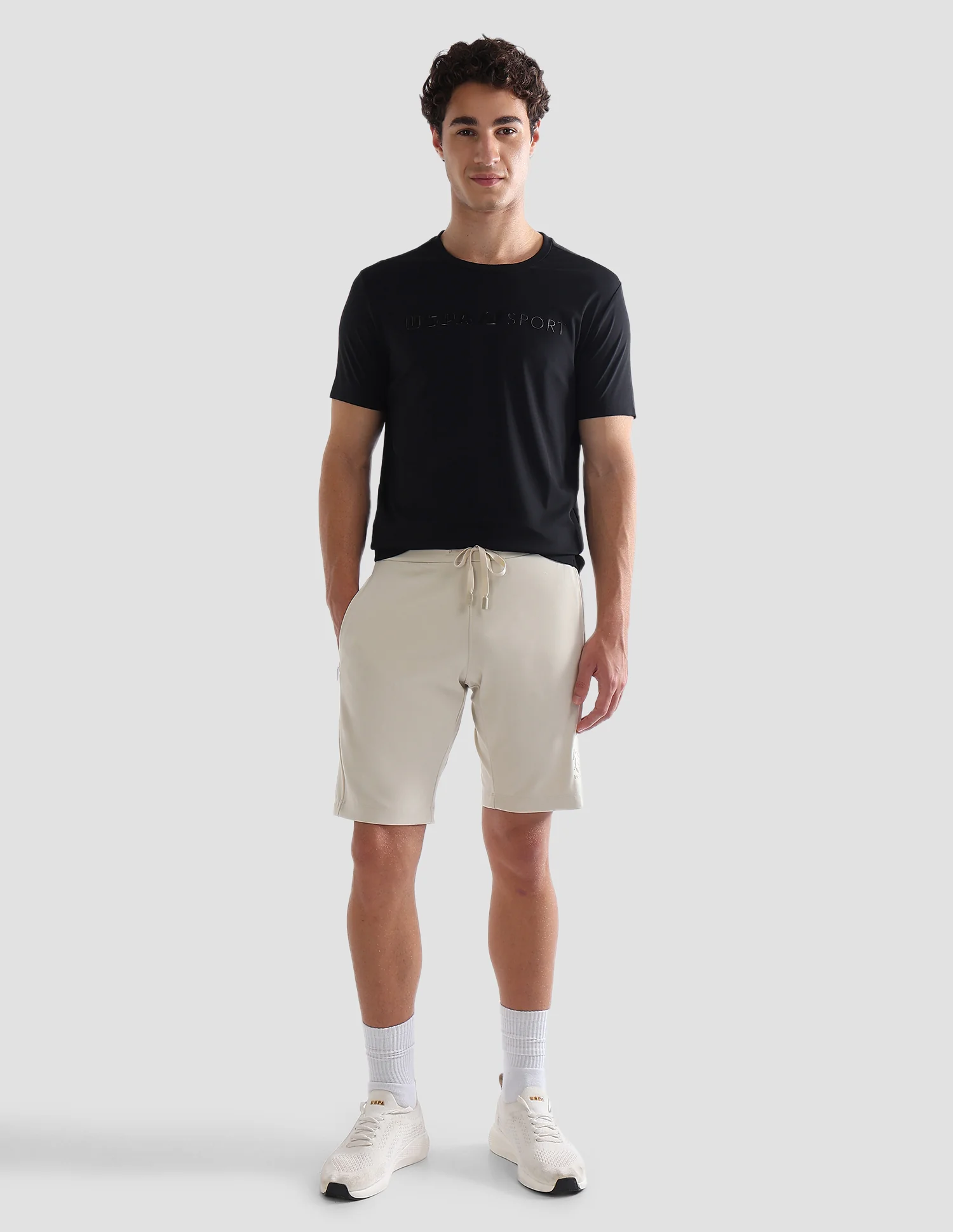 Solid Slim Fit Active T-Shirt - Image 3