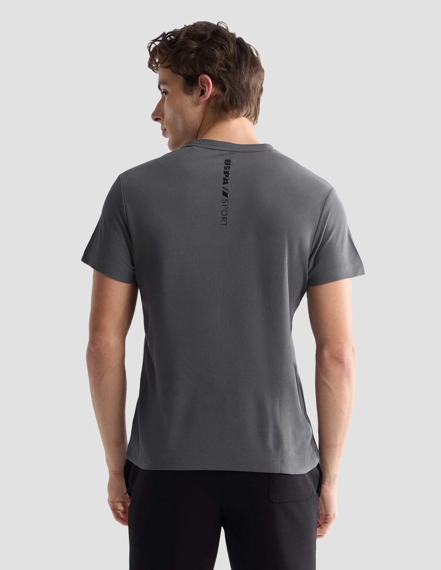 Solid Slim Fit Active T-Shirt - Image 5