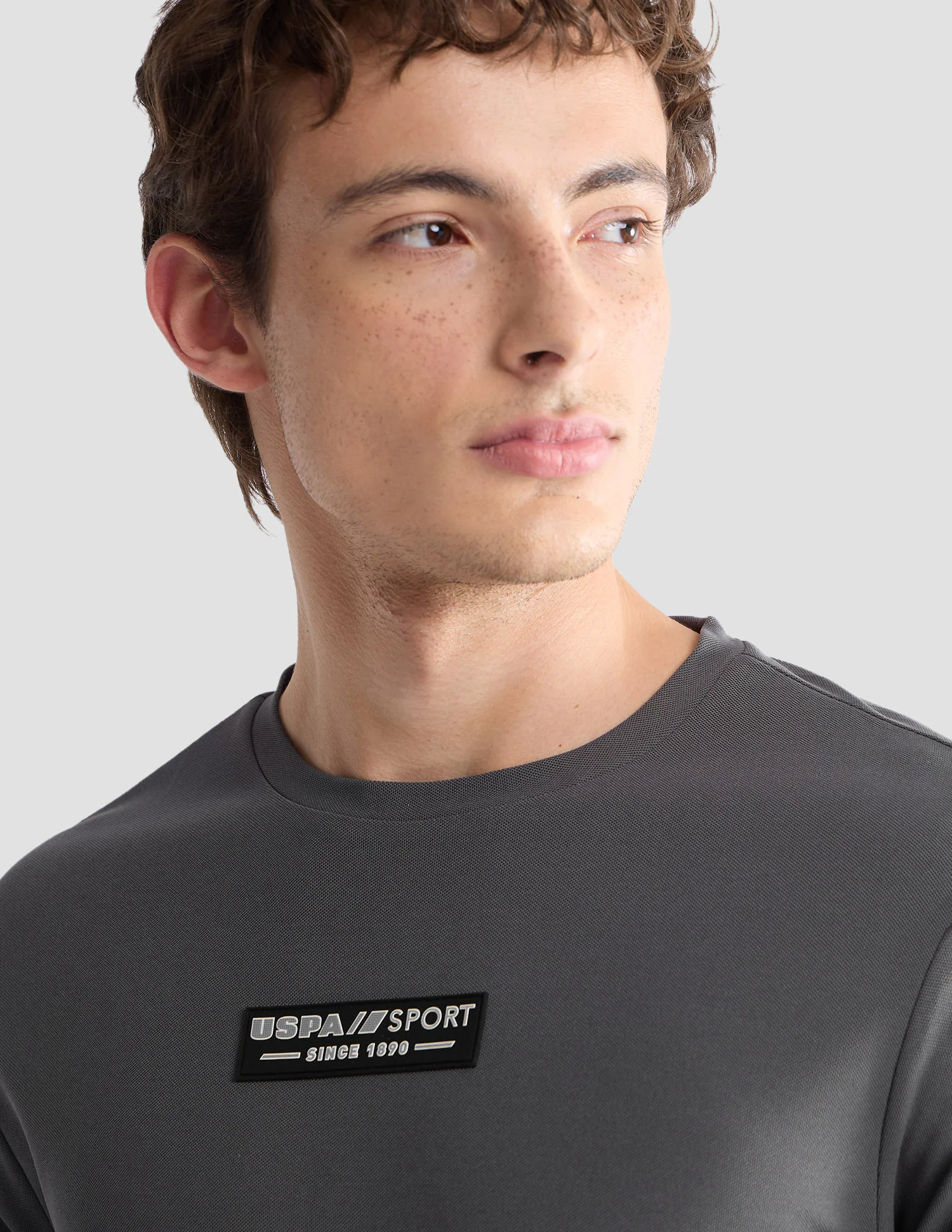Solid Slim Fit Active T-Shirt - Image 7