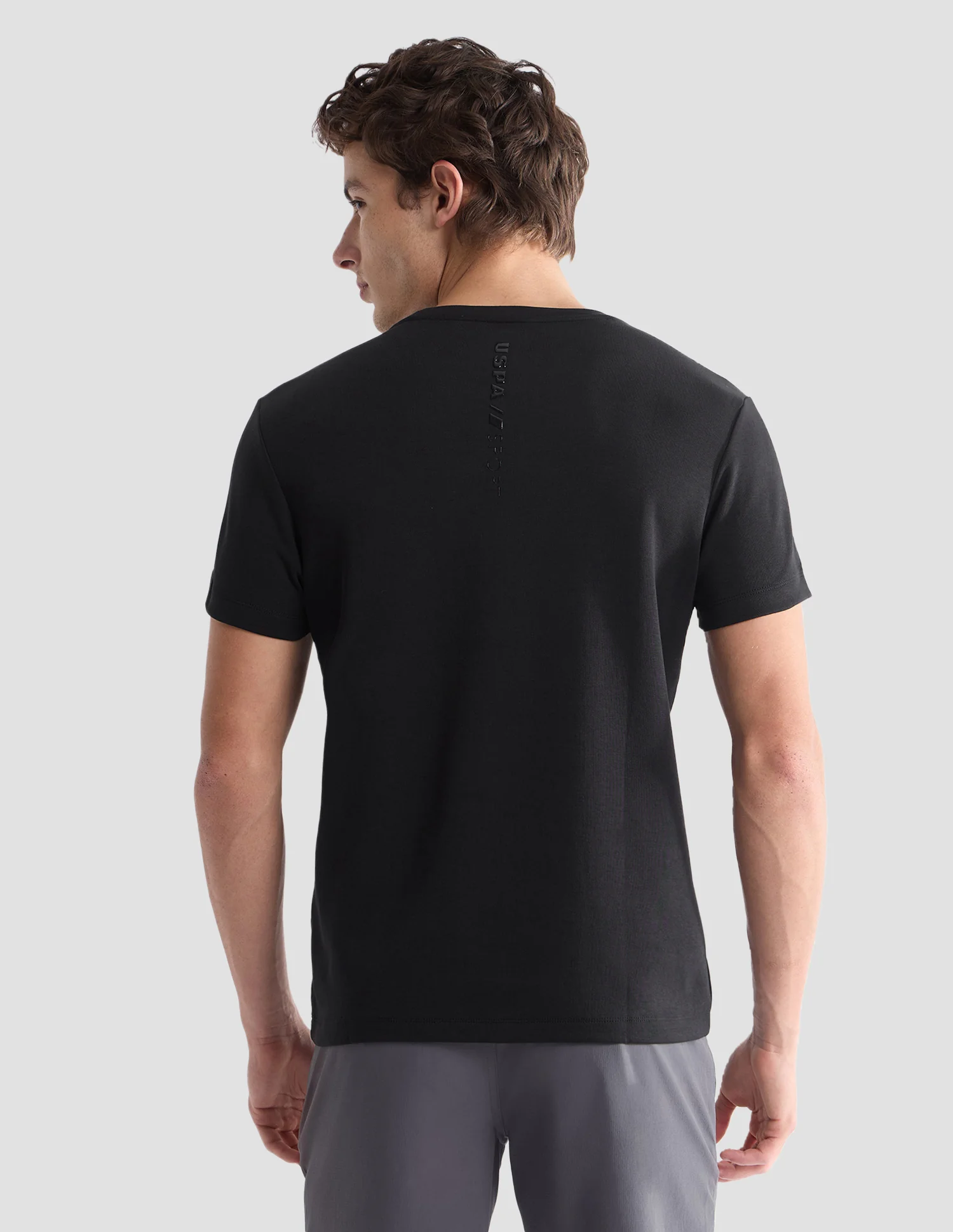 Solid Slim Fit Active T-Shirt - Image 5