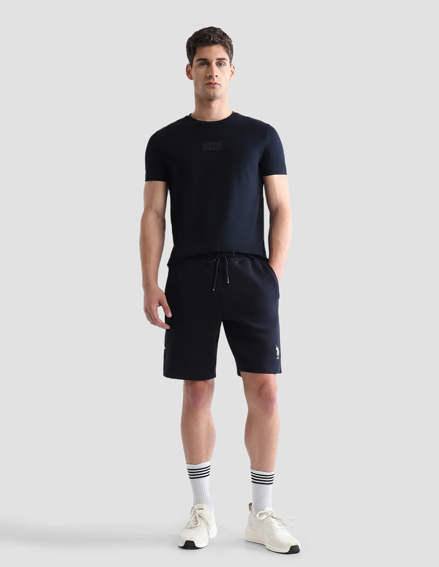 Solid Slim Fit Active T-Shirt - Image 3