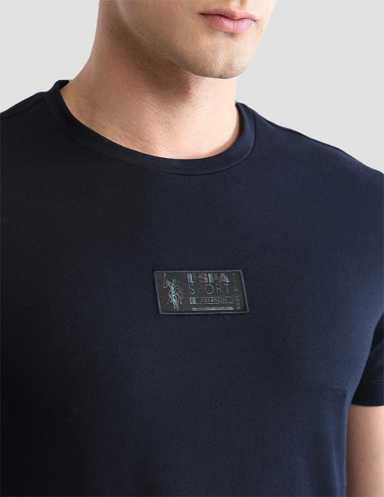 Solid Slim Fit Active T-Shirt - Image 7