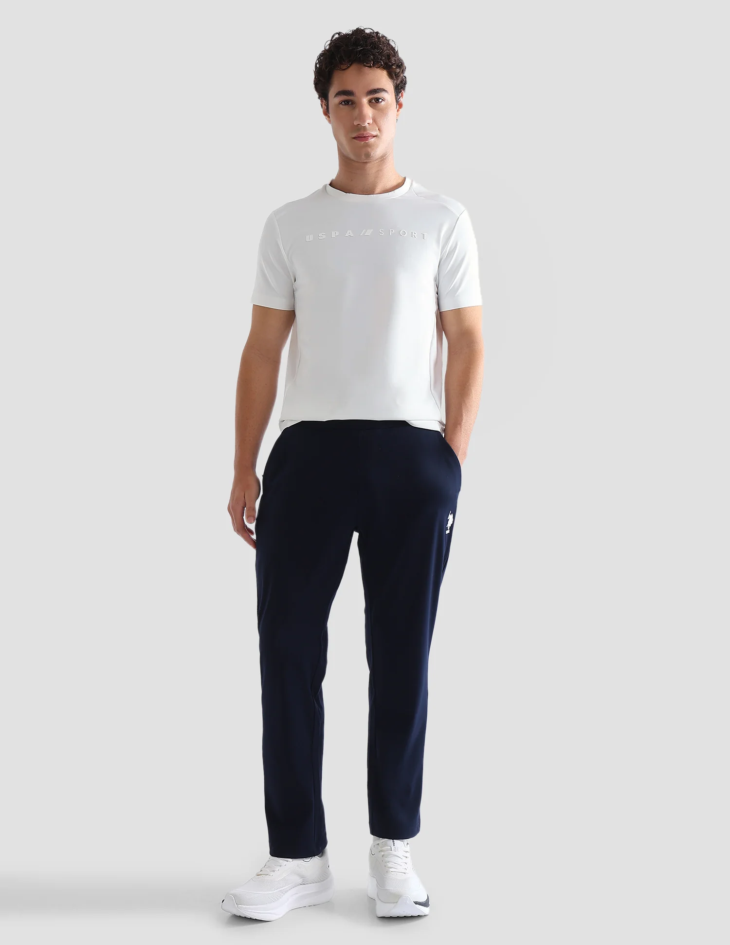 Solid Slim Fit Active T-Shirt - Image 3