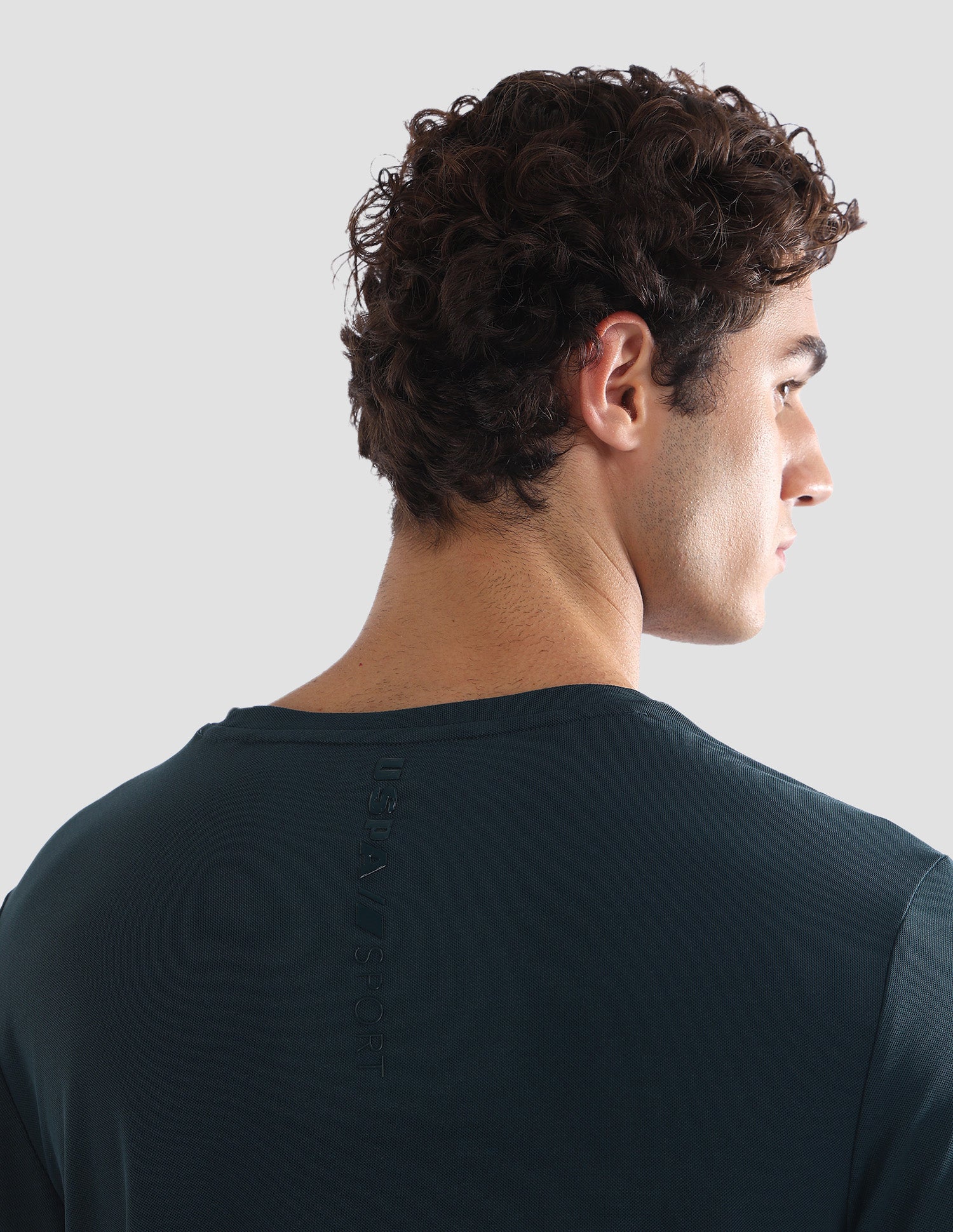 Solid Slim Fit Active T-Shirt - Image 8