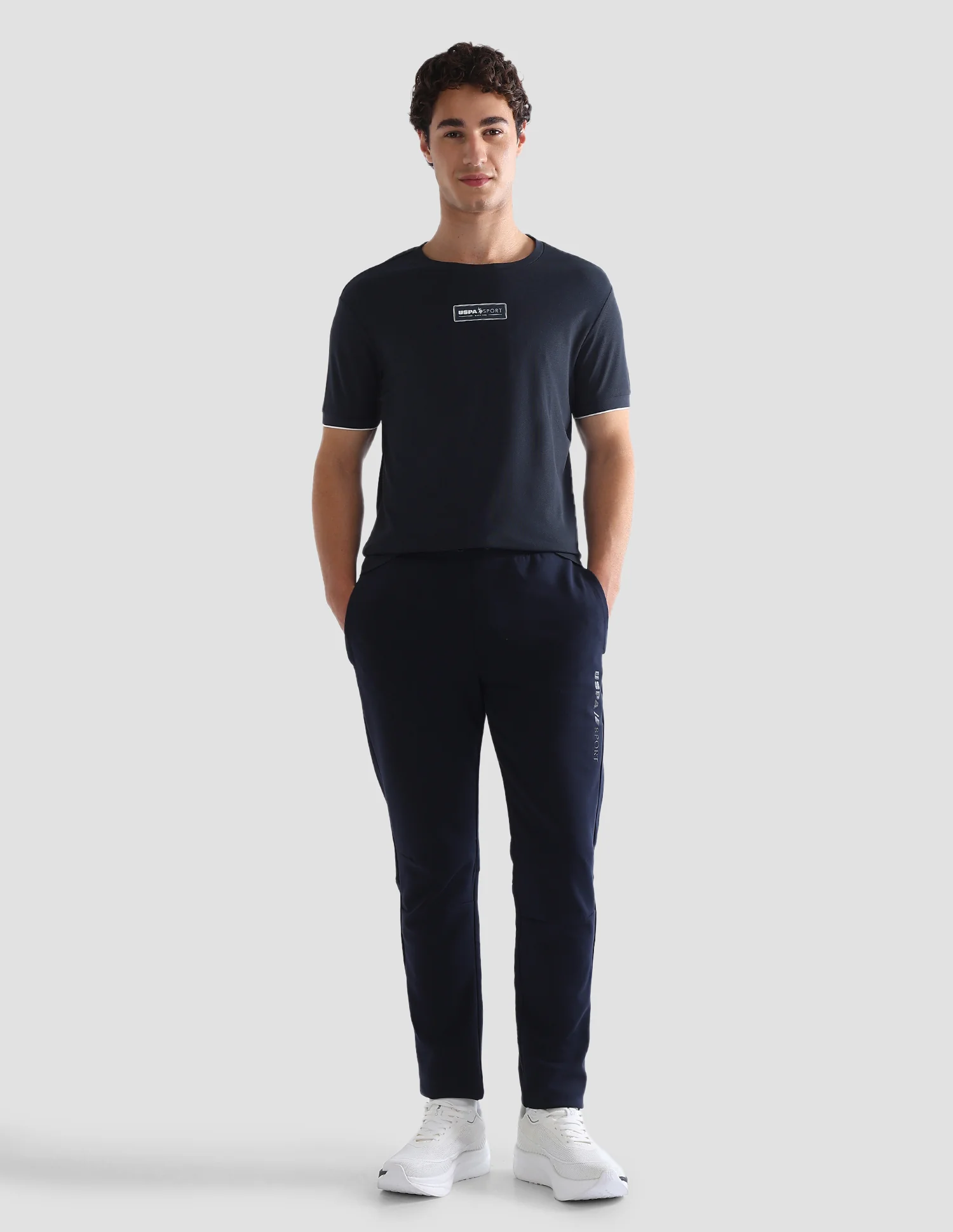 Solid Slim Fit Active T-Shirt - Image 3